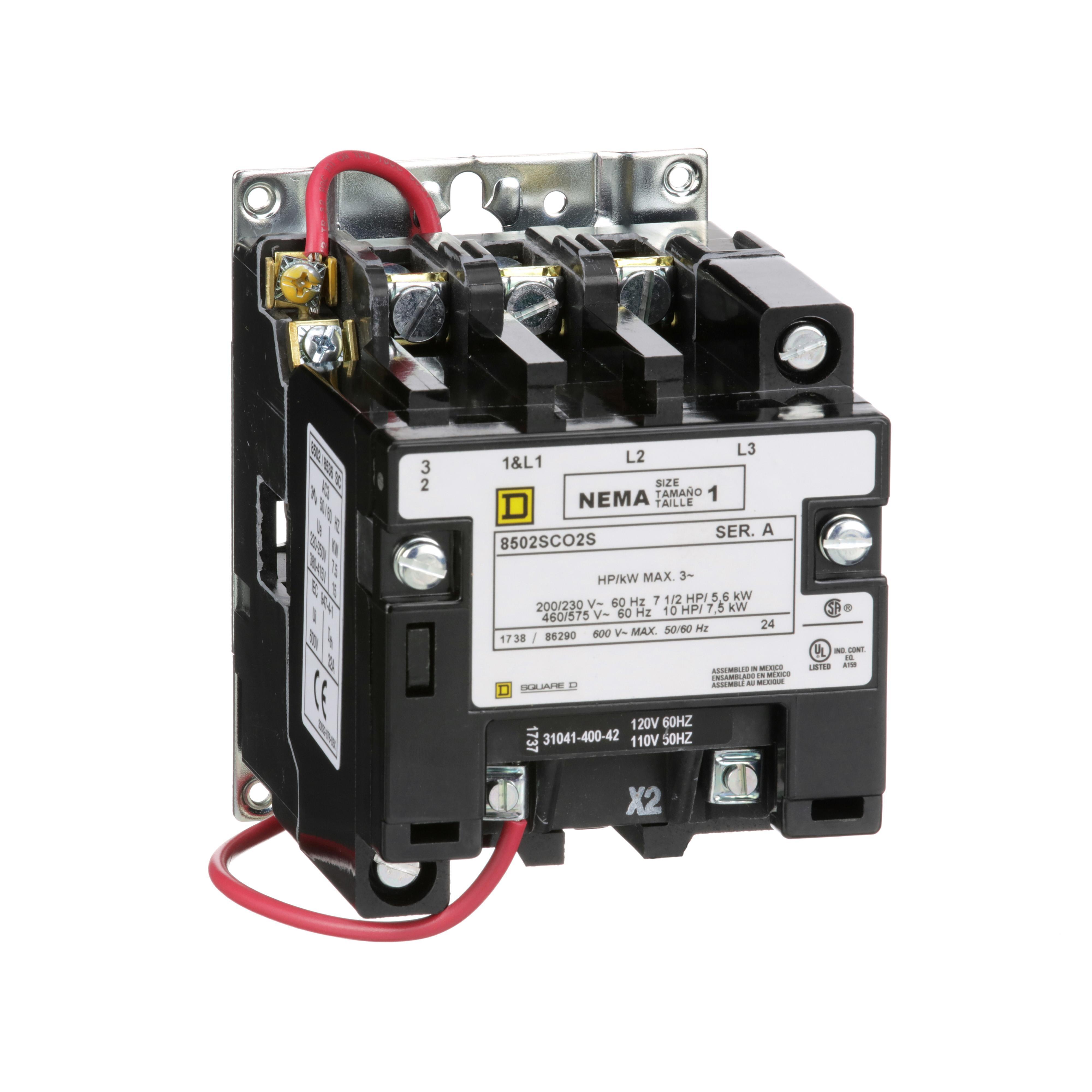 Square D™ 8502SCO2V02S NEMA & IEC Contactors