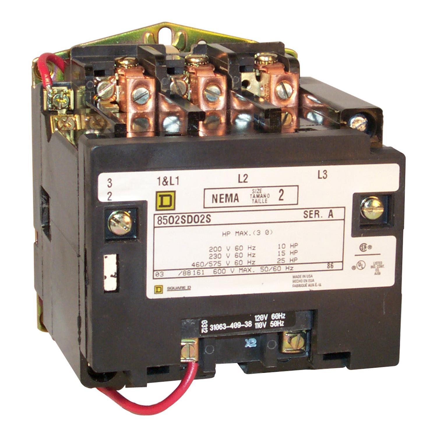 Square D™ 8502SDO1V02S NEMA & IEC Contactors