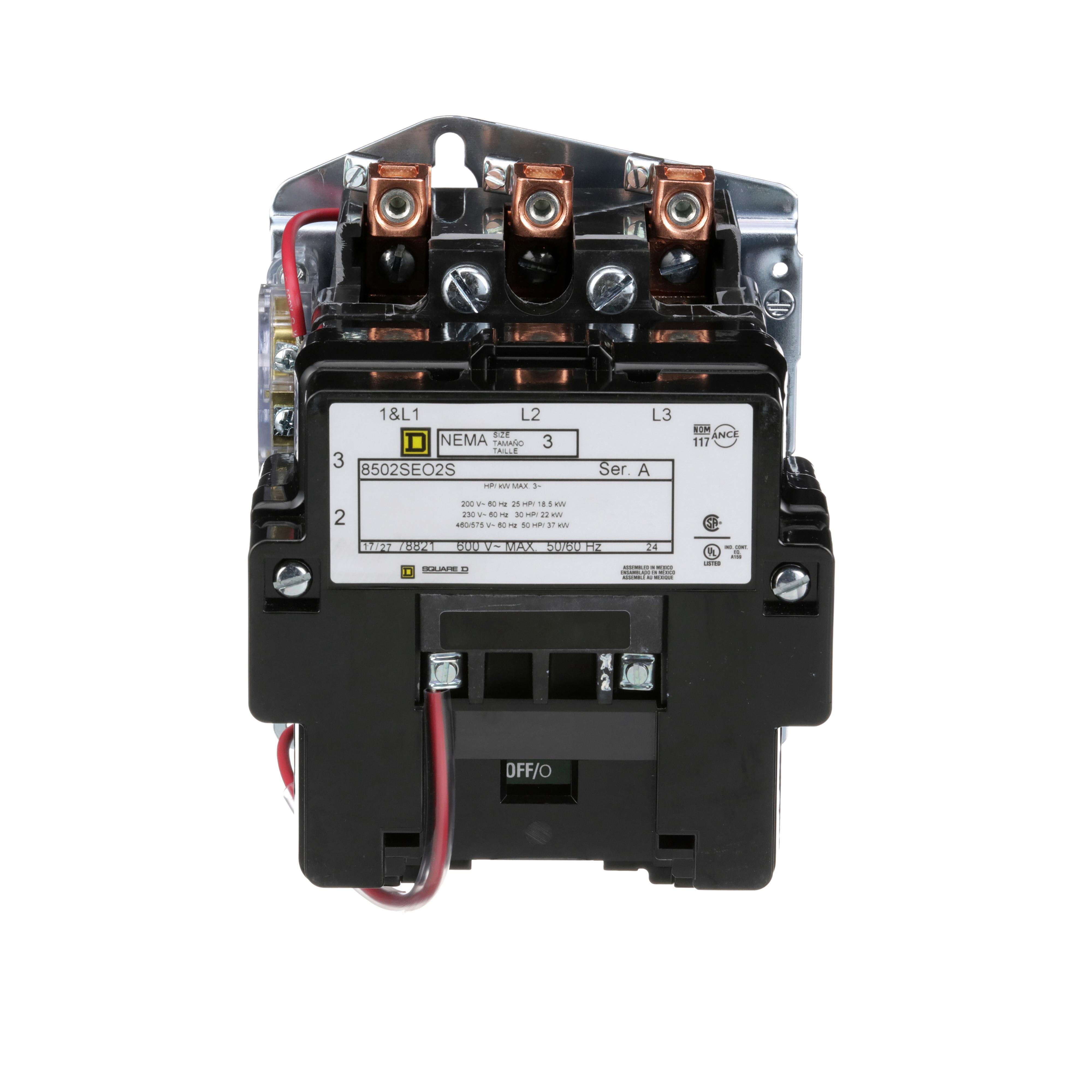 Square D™ 8502SEO2V01S NEMA & IEC Contactors