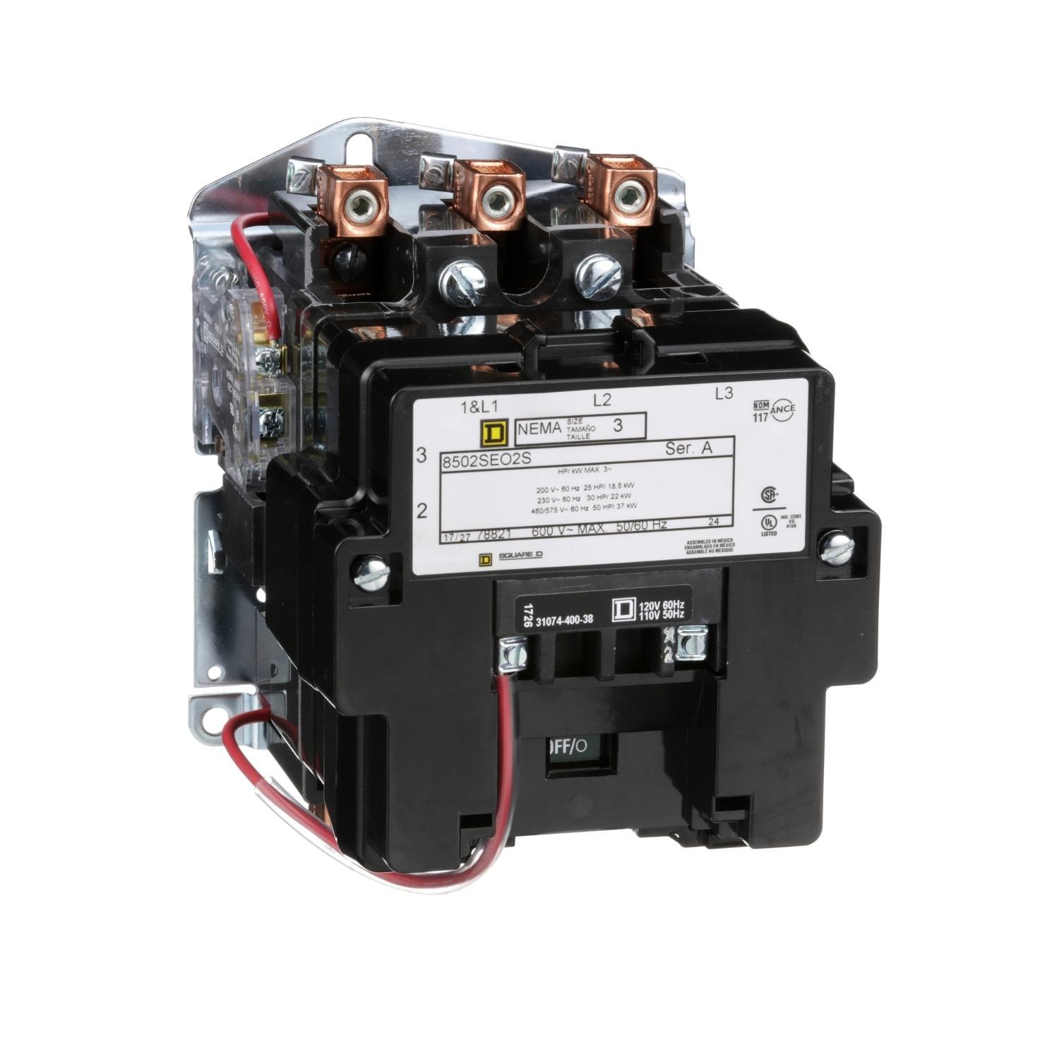 Square D™ 8502SEO2V02S NEMA & IEC Contactors