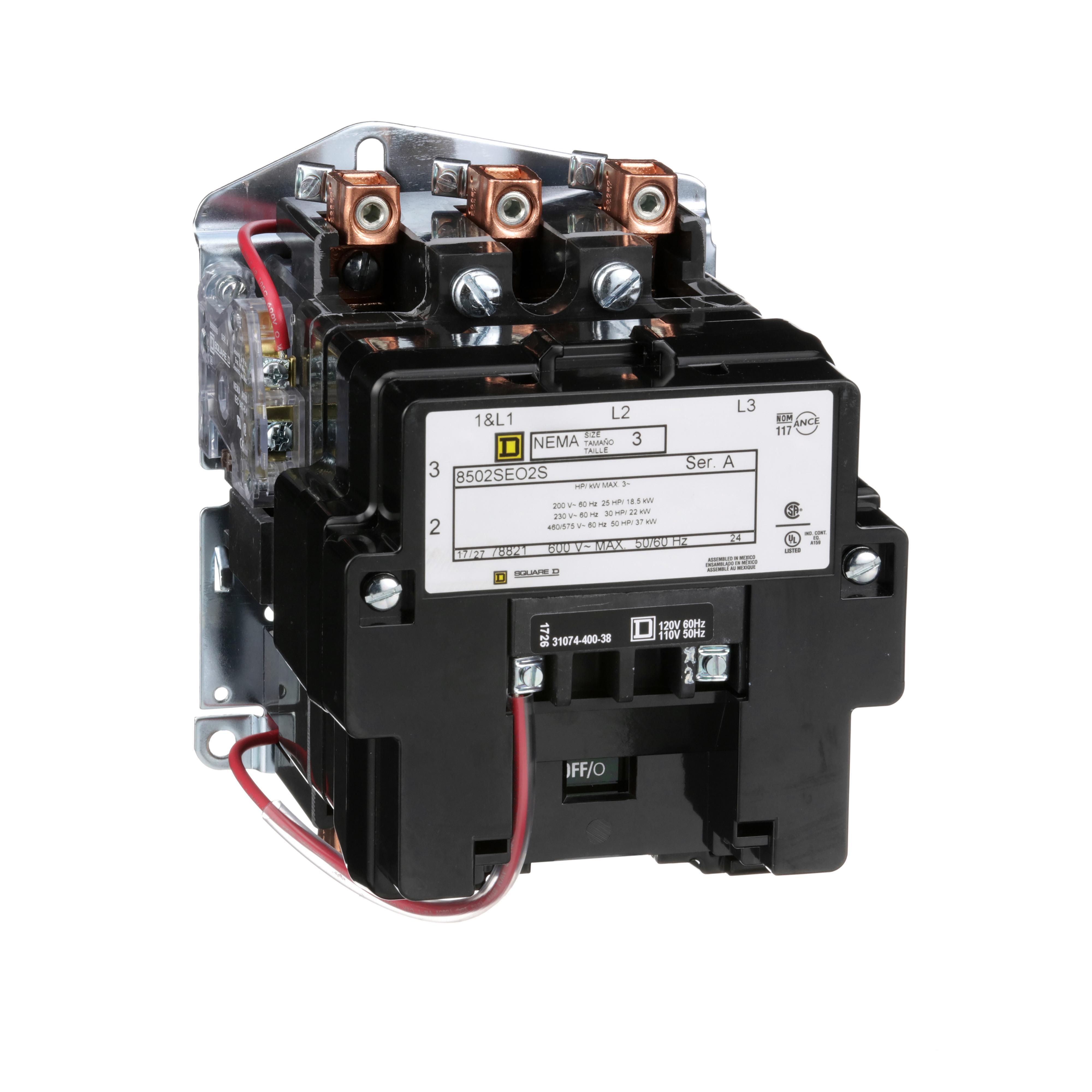 Square D™ 8502SEO2V06 NEMA & IEC Contactors