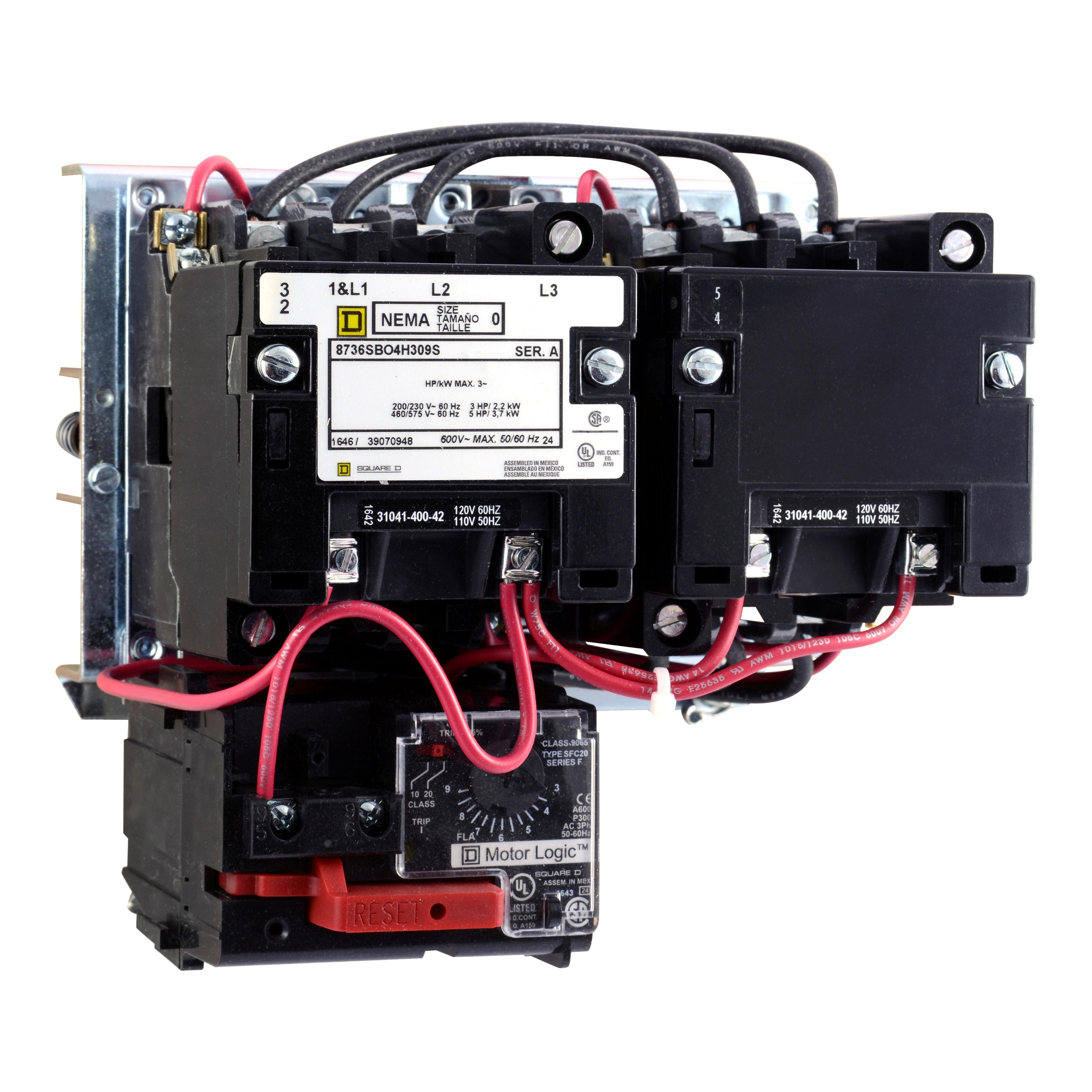 Square D™ 8736SBO4V02H30S NEMA Starters