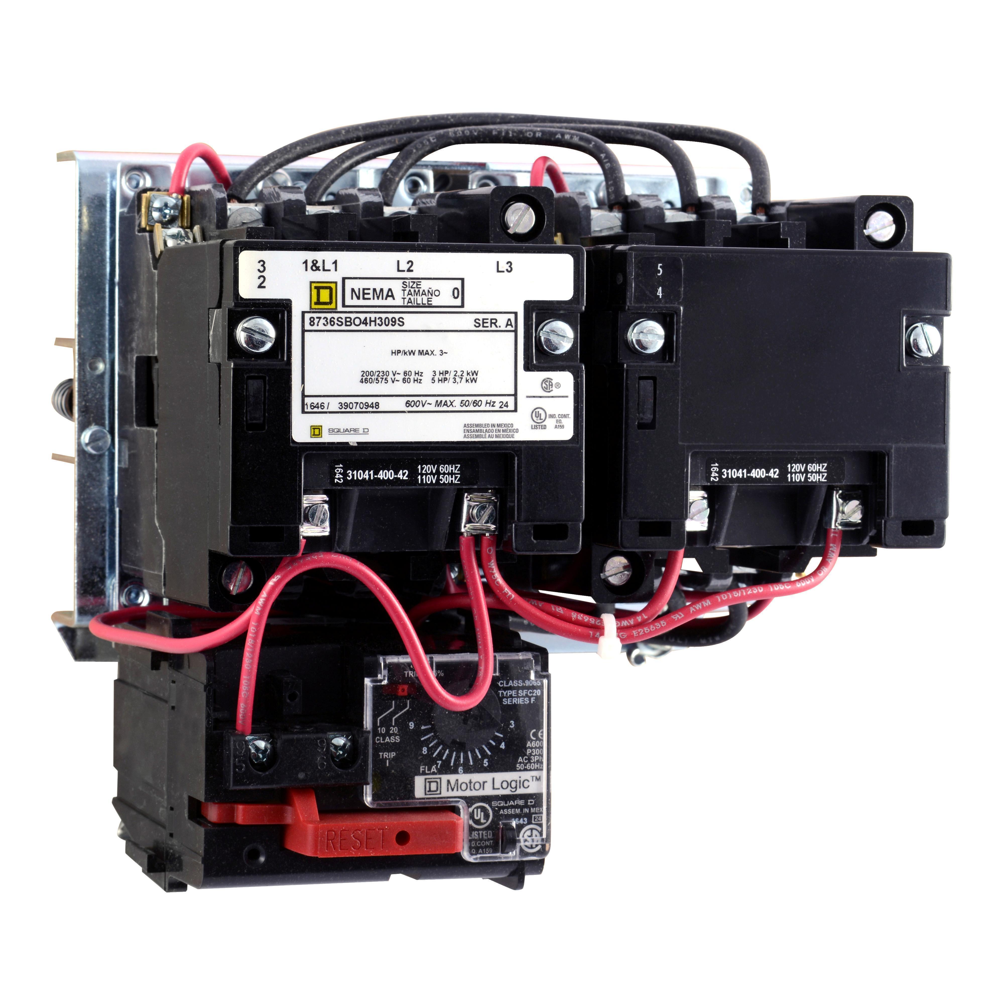 Square D™ 8736SCO8V02H30S NEMA Starters