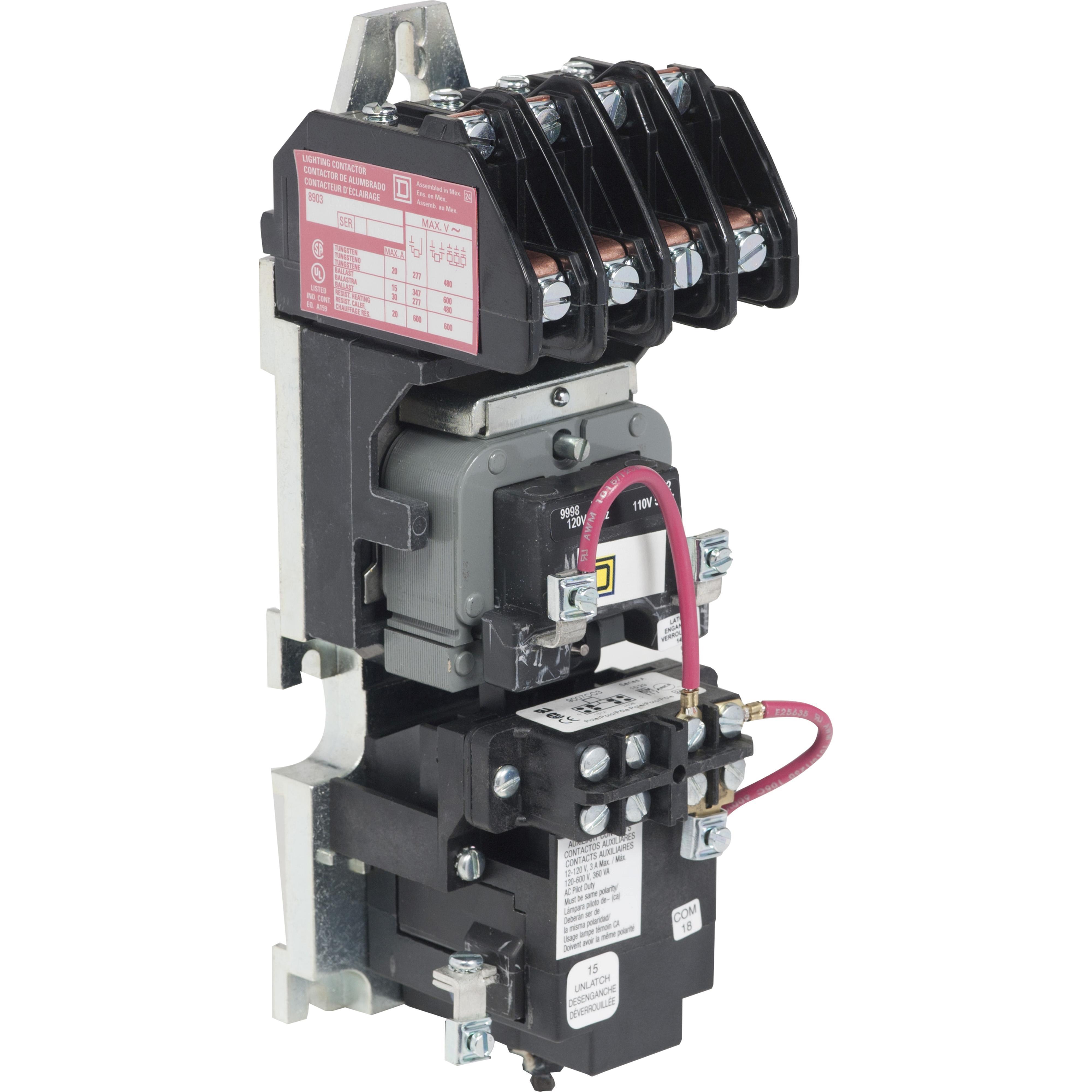 Square D™ 8903LXO40V06 Lighting Contactors