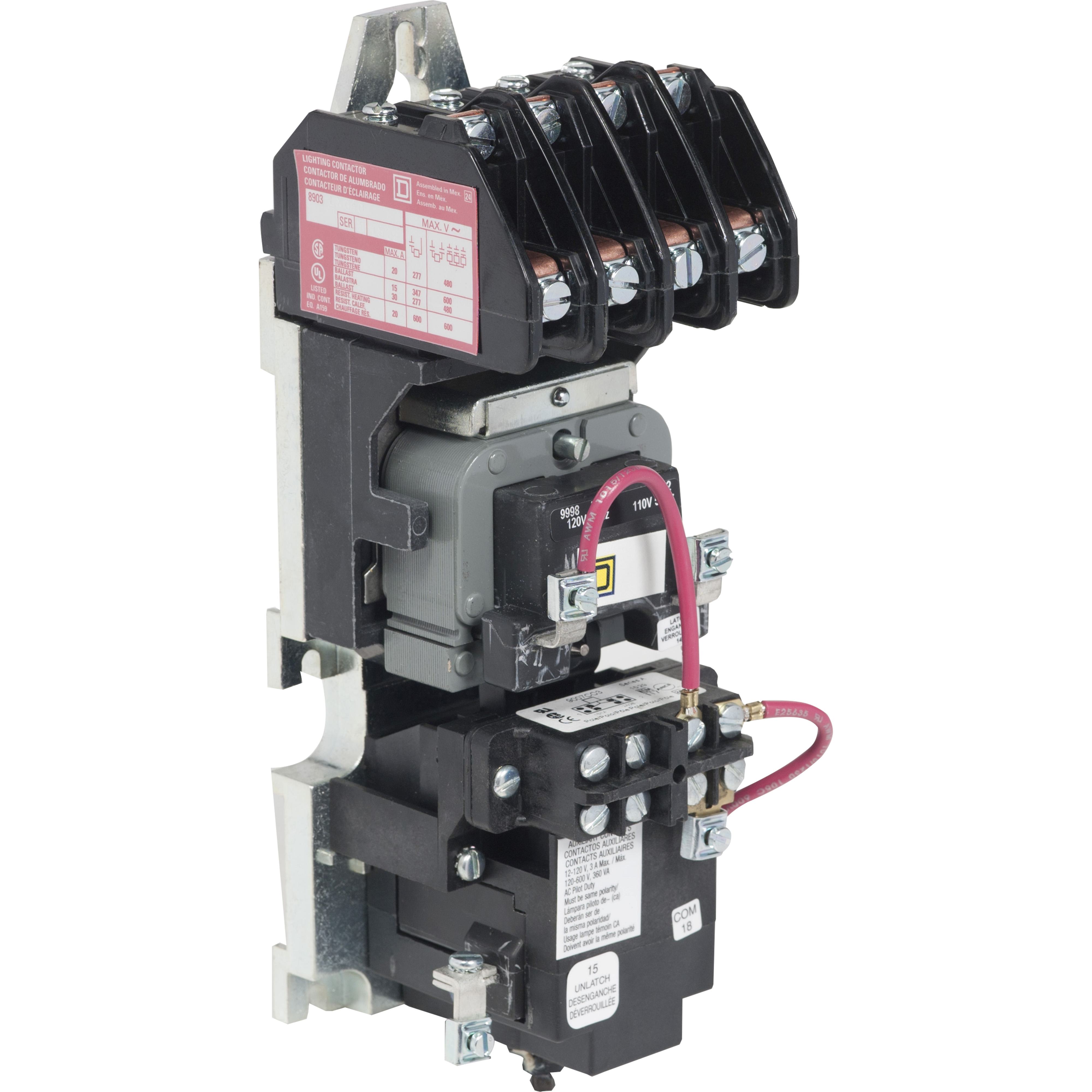 Square D™ 8903LXO40V01 Lighting Contactors