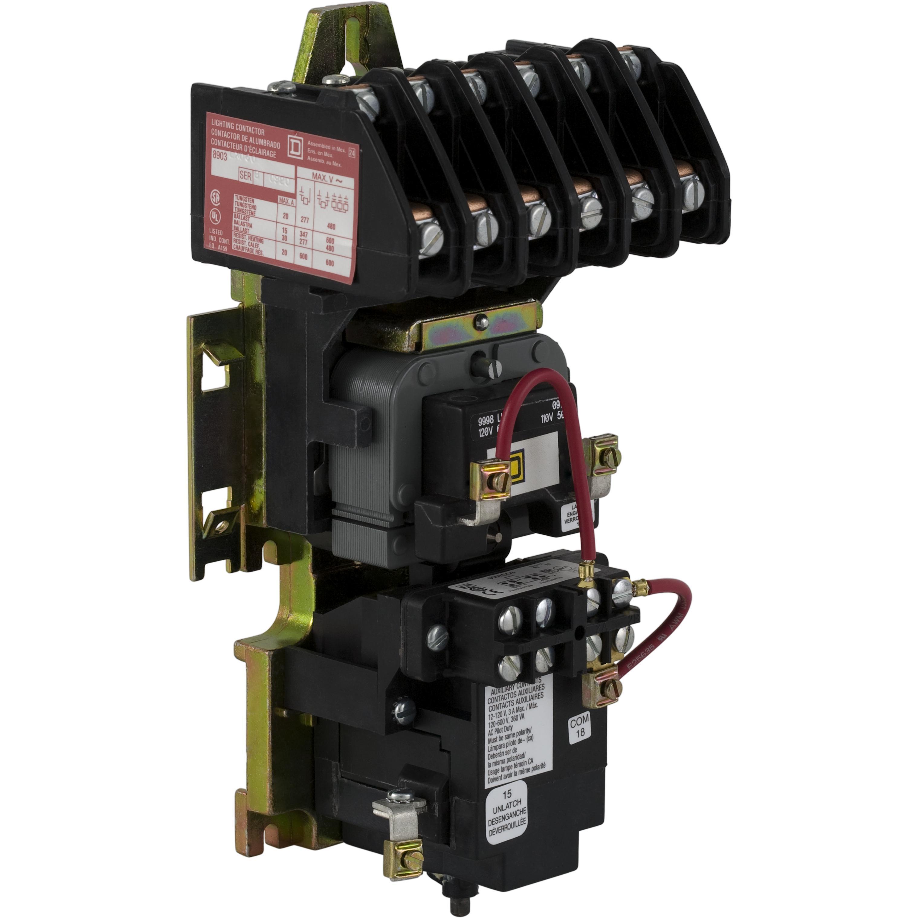 Square D™ 8903LXO60V02R6 Lighting Contactors