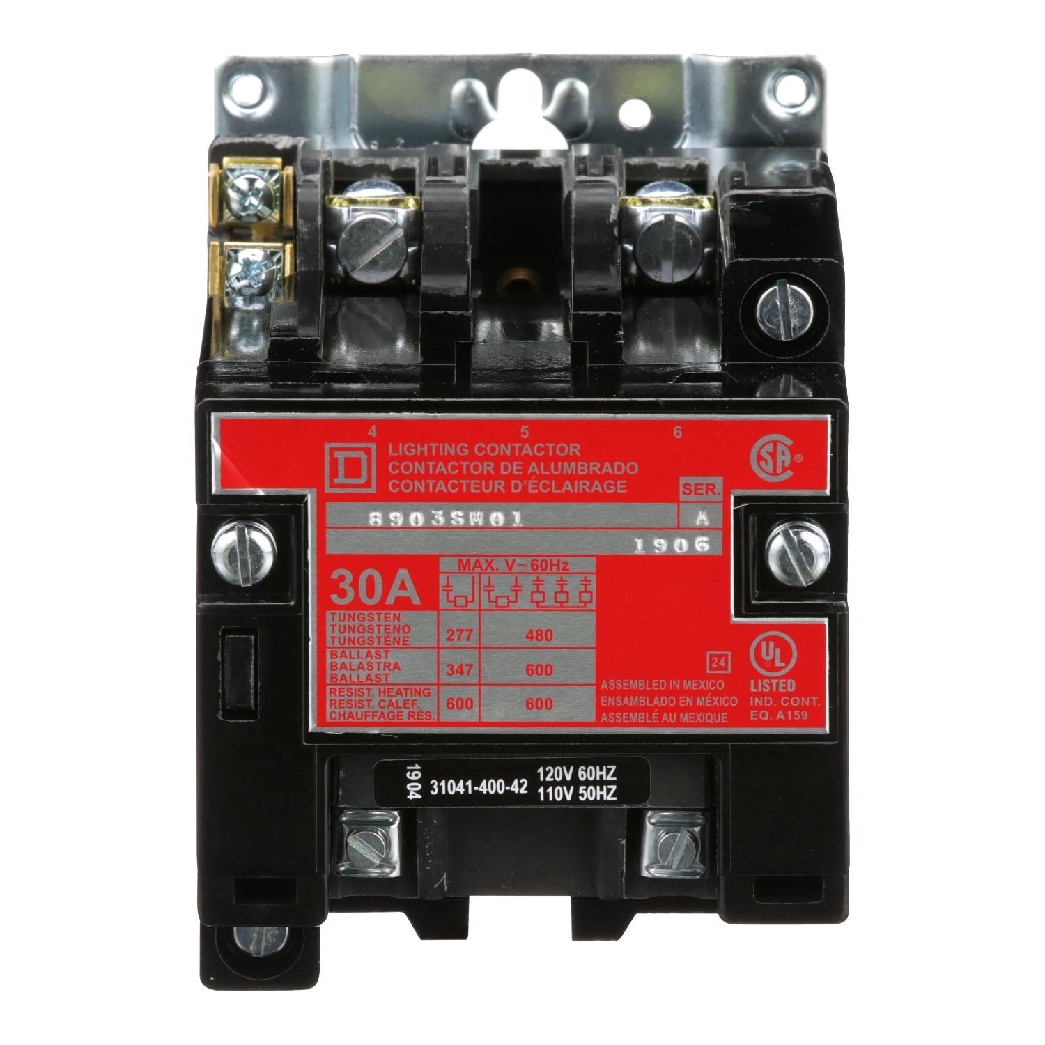 Square D™ 8903SMO1V02 Lighting Contactors