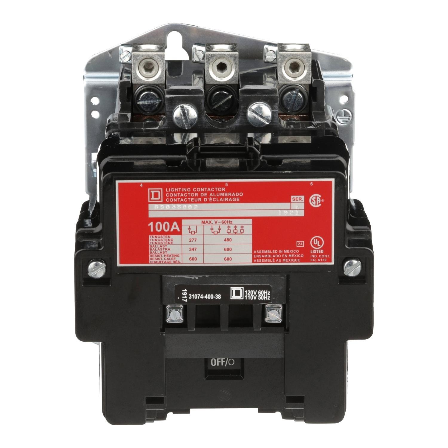 Square D™ 8903SQO2V02 Lighting Contactors