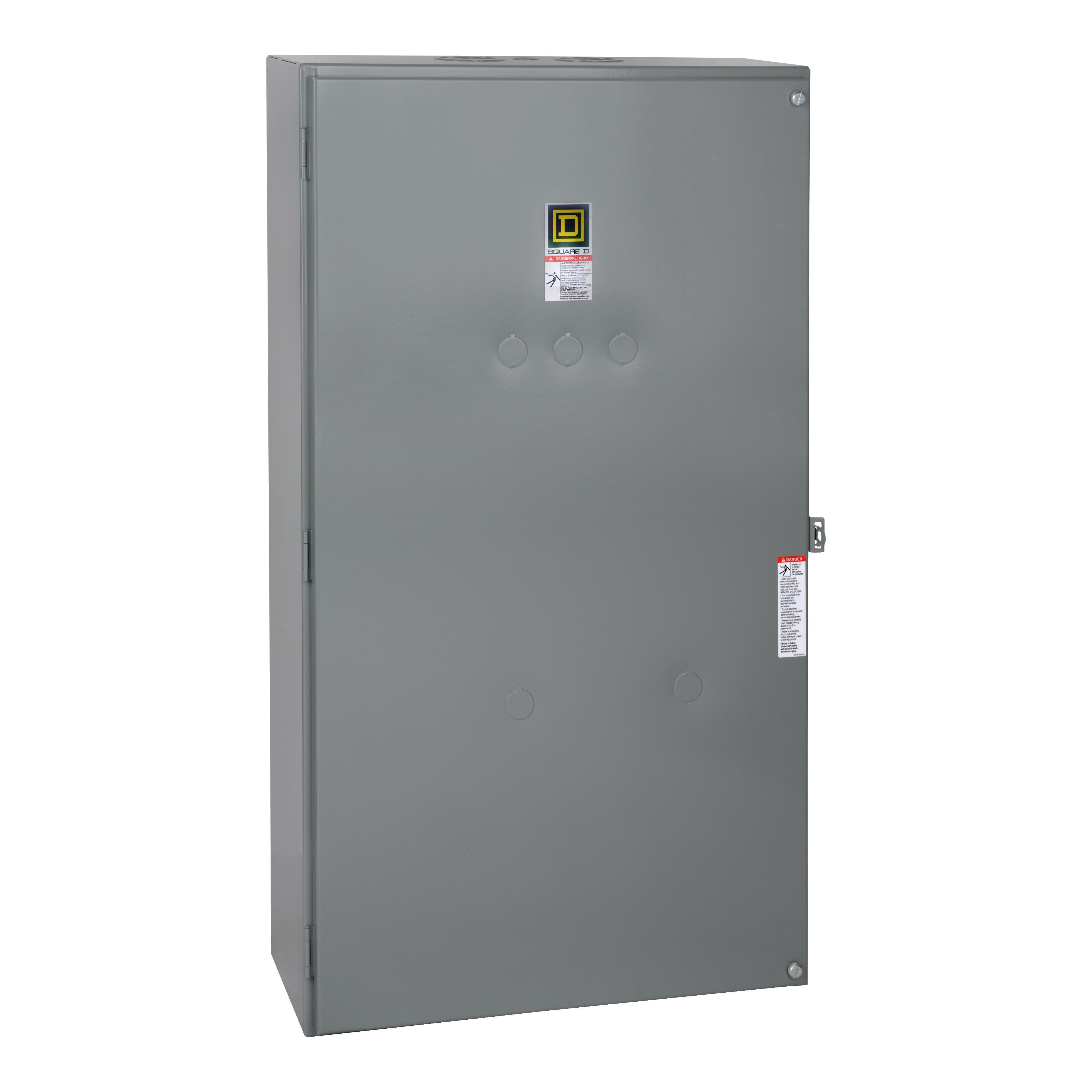 Square D™ 8903SVG11V02 Mechanically Held Type S Lighting Contactor, 110 V AC at 50 Hz to 120 V AC at 60 Hz V Coil, 3 Poles