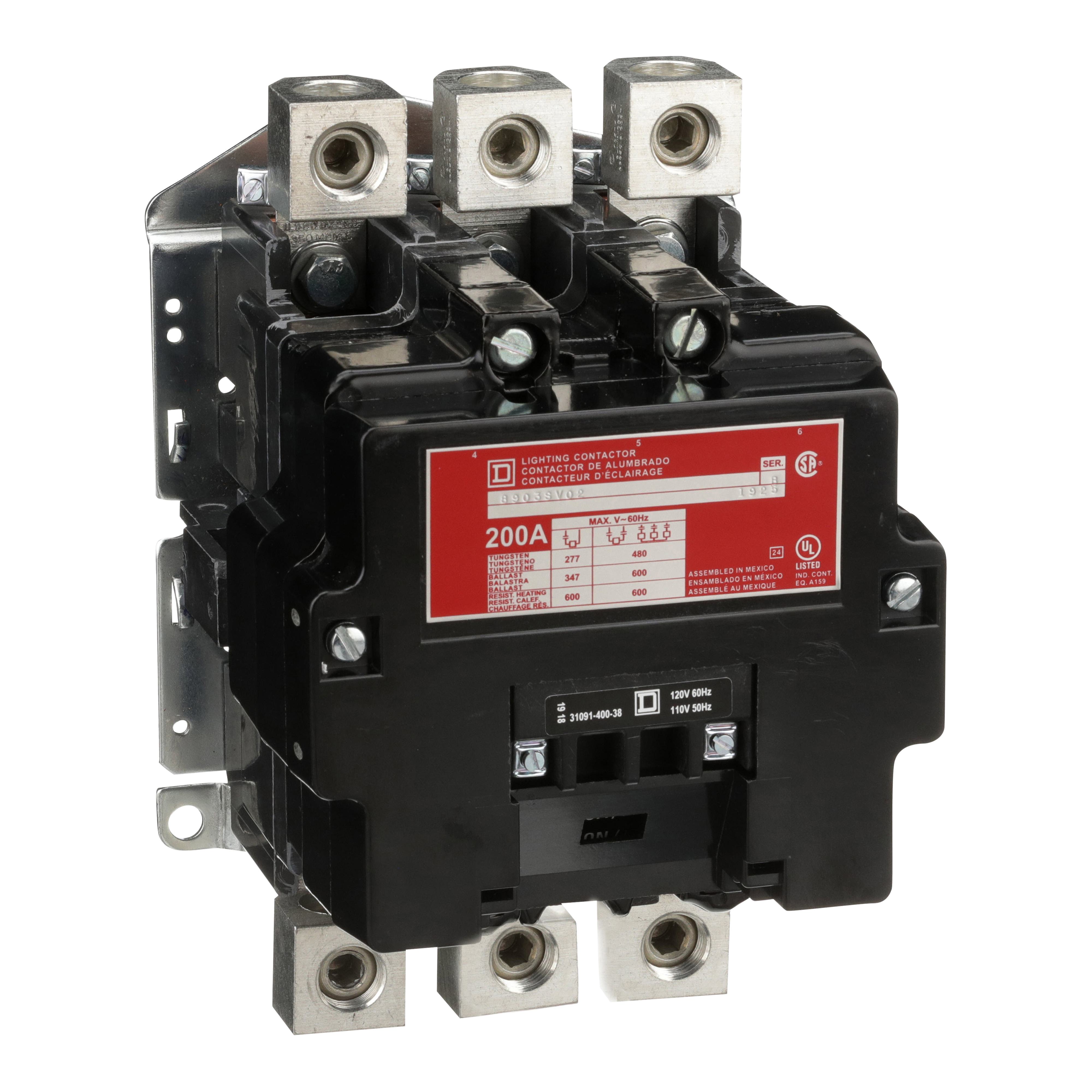 Square D™ 8903SVO2V02 Lighting Contactors