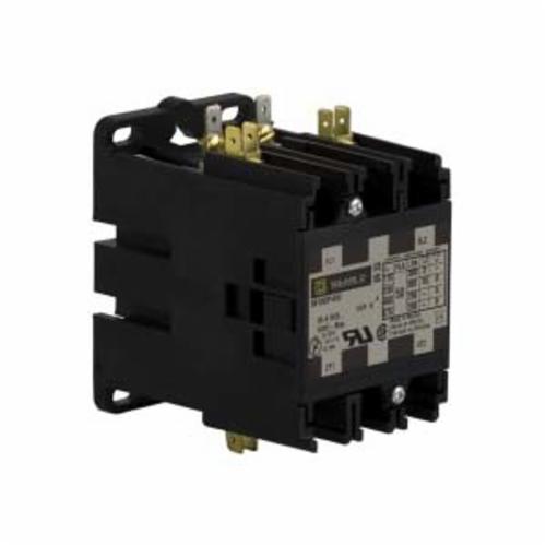 Square D™ 8910DPA52V02 Type DPA 1-Phase Electromechanical Definite Purpose Contactor, 110/120 V AC V Coil, 50 A, 2NO Contact, 2 Poles