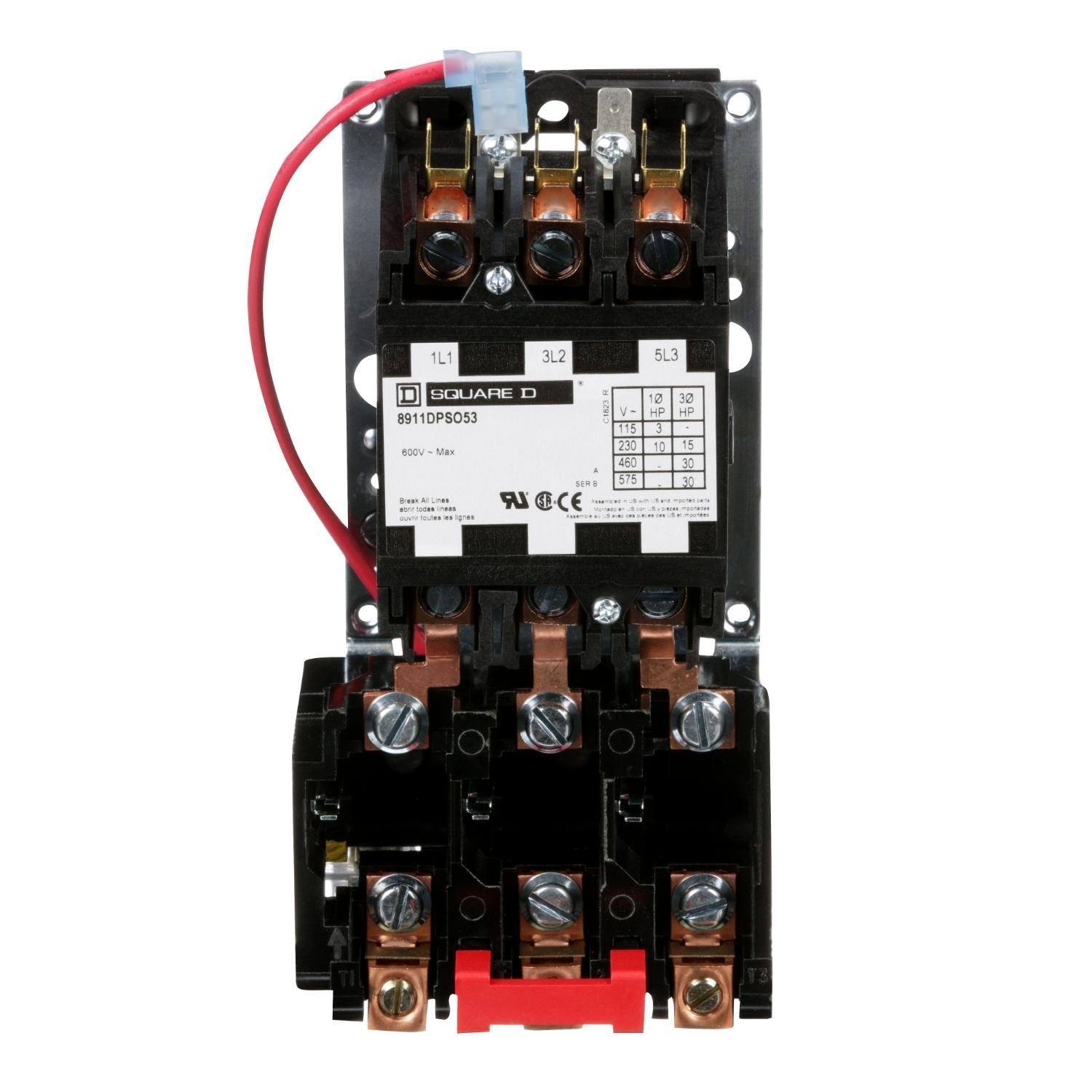 Square D™ 8911DPSO53V02 Definite Purpose Starters