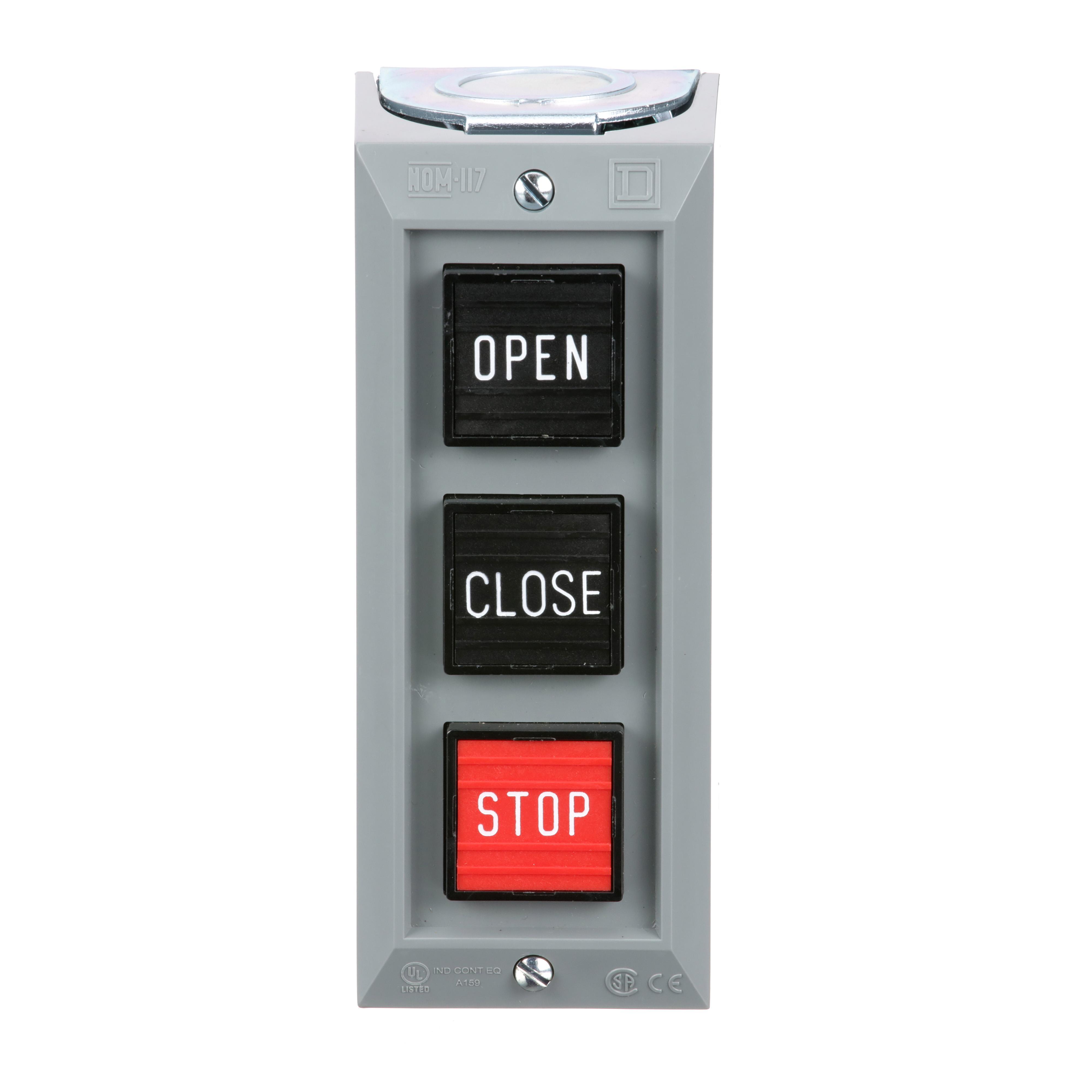 Square D™ 9001BG303 Pushbutton Control Stations