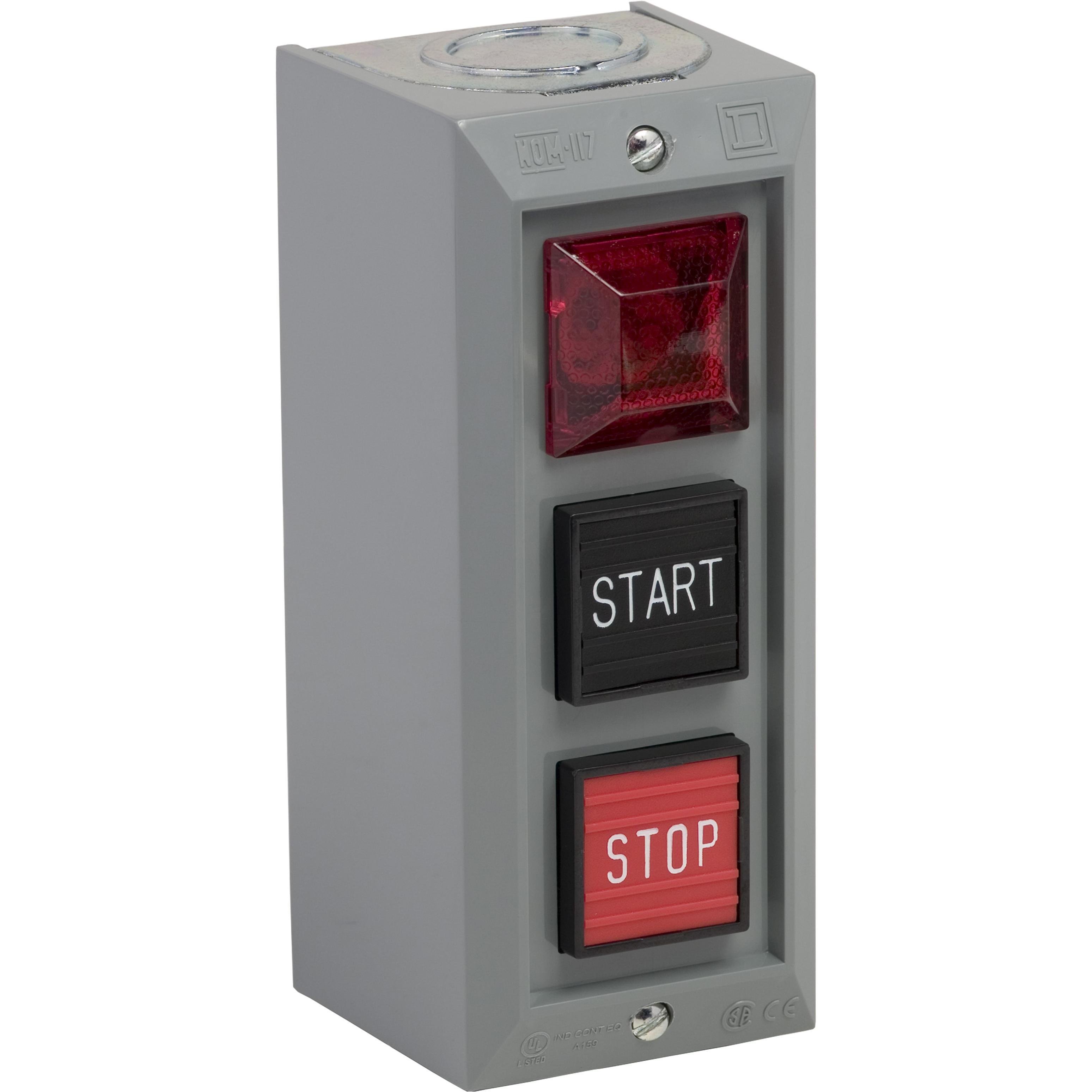 Square D™ 9001BG308 Pushbutton Control Stations