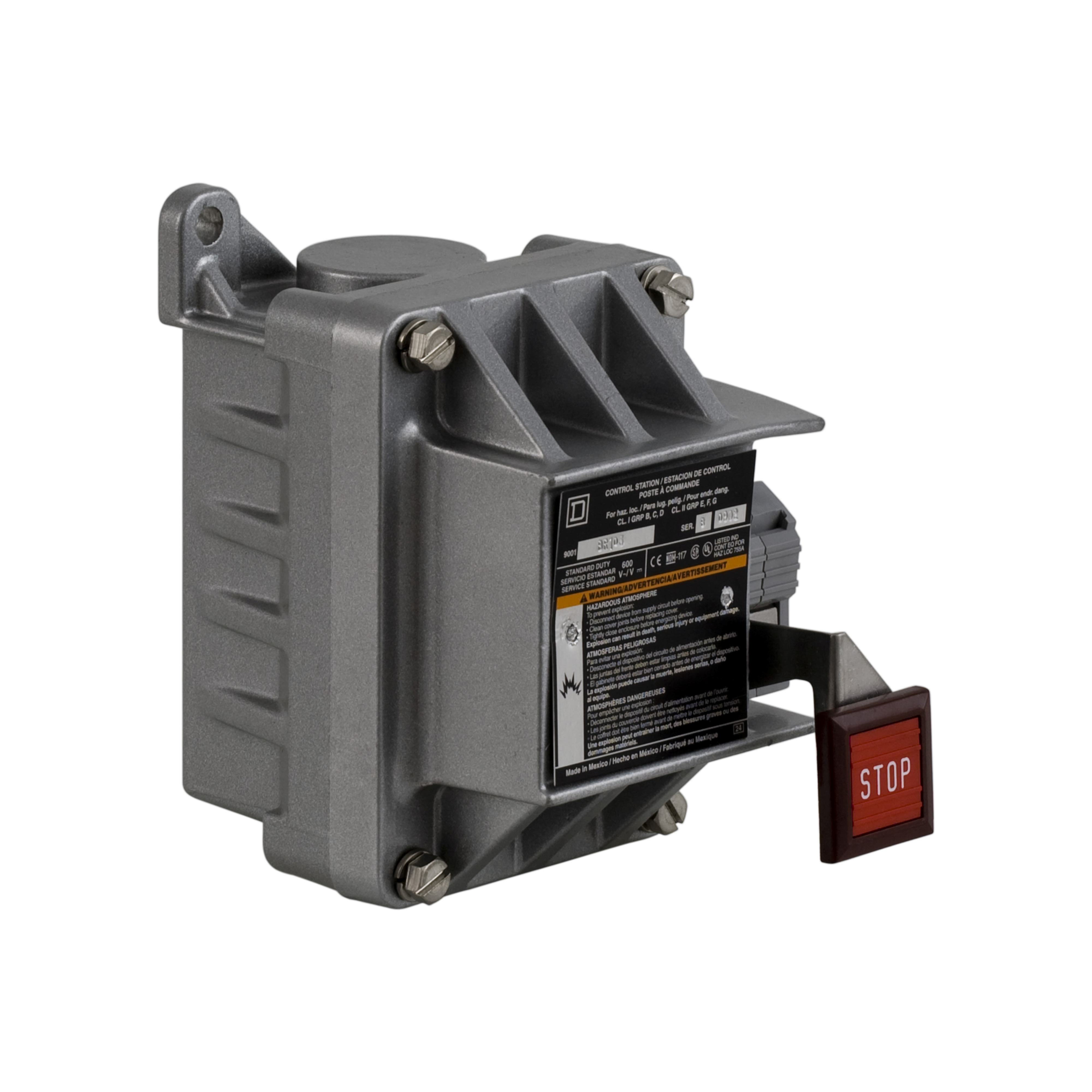 Square D™ 9001BR104 Pushbutton Control Stations