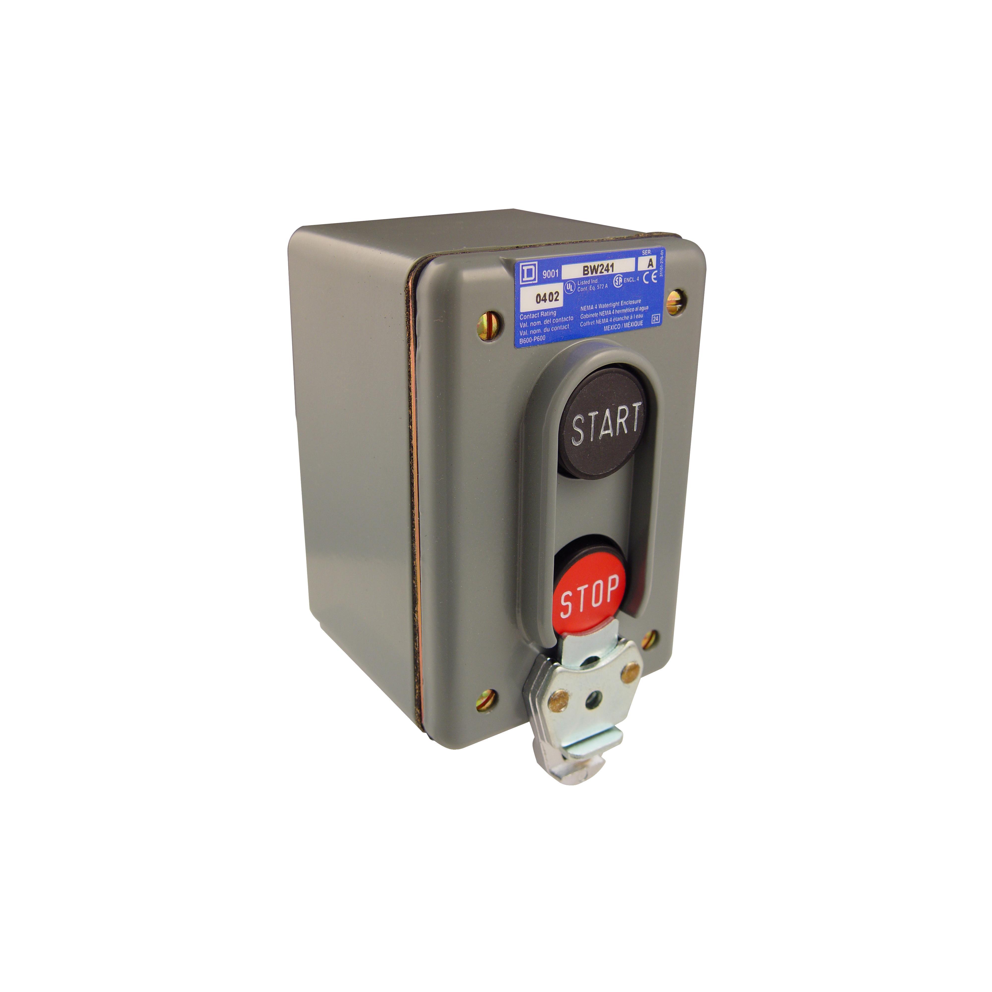 Square D™ 9001BW241 Pushbutton Control Stations