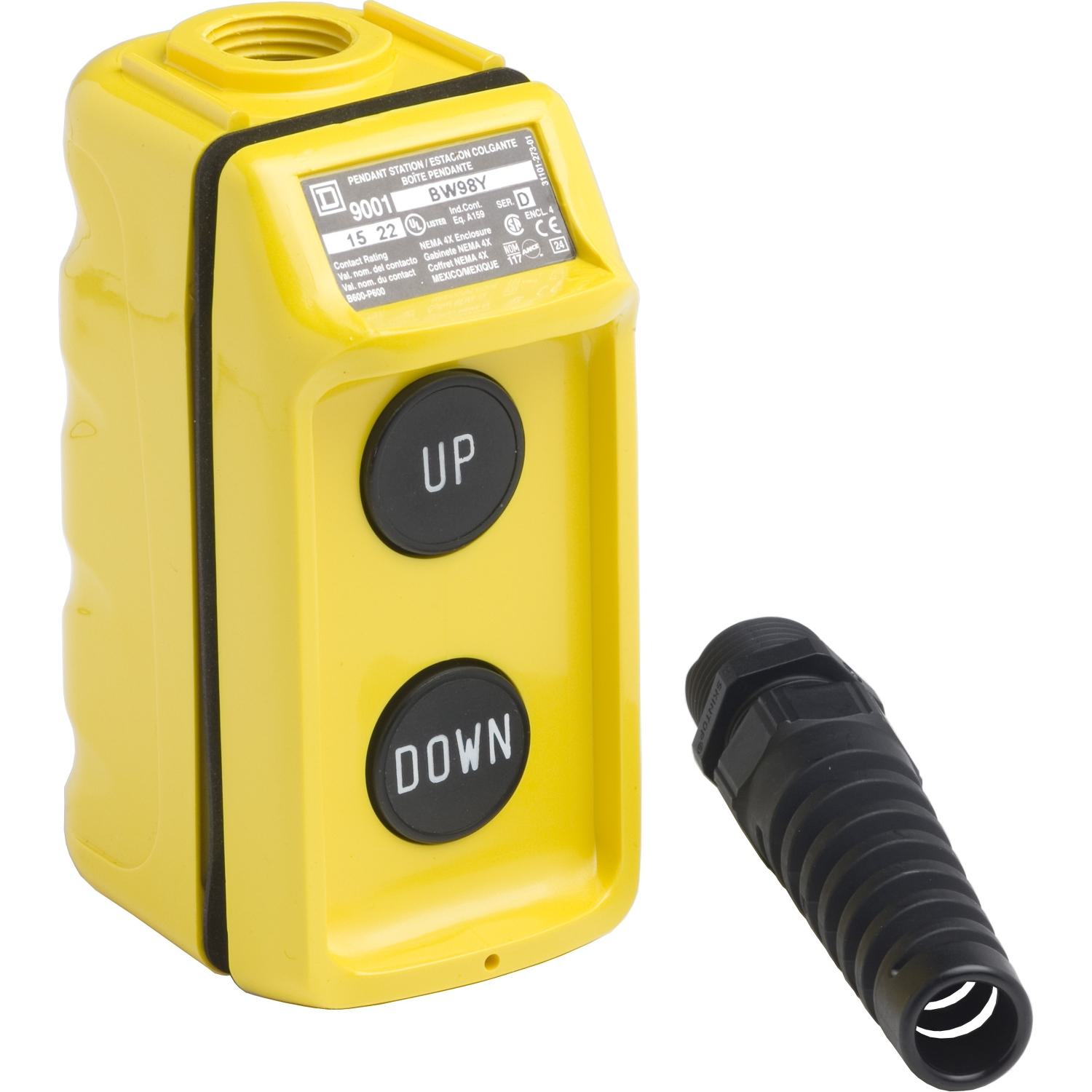Square D™ 9001BW98Y Pendant Control Stations