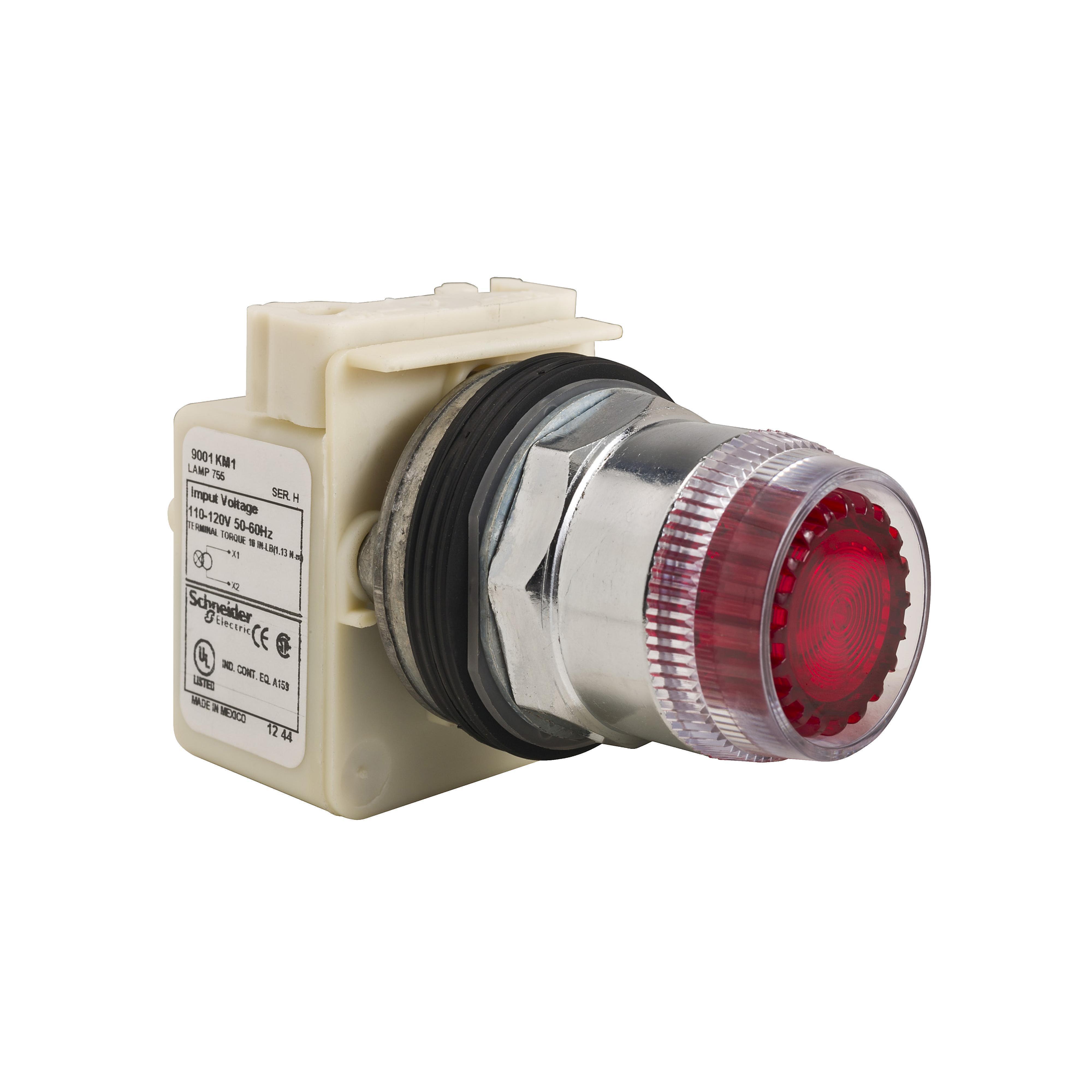 Square D™ 9001K1L35RH13 Illuminated Pushbuttons