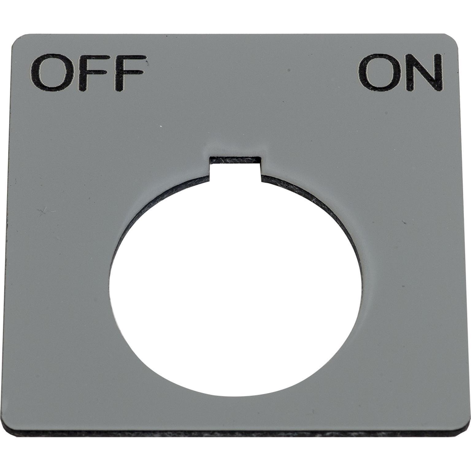 Square D™ 9001KN144SP Pushbutton & Switch Legend Plates