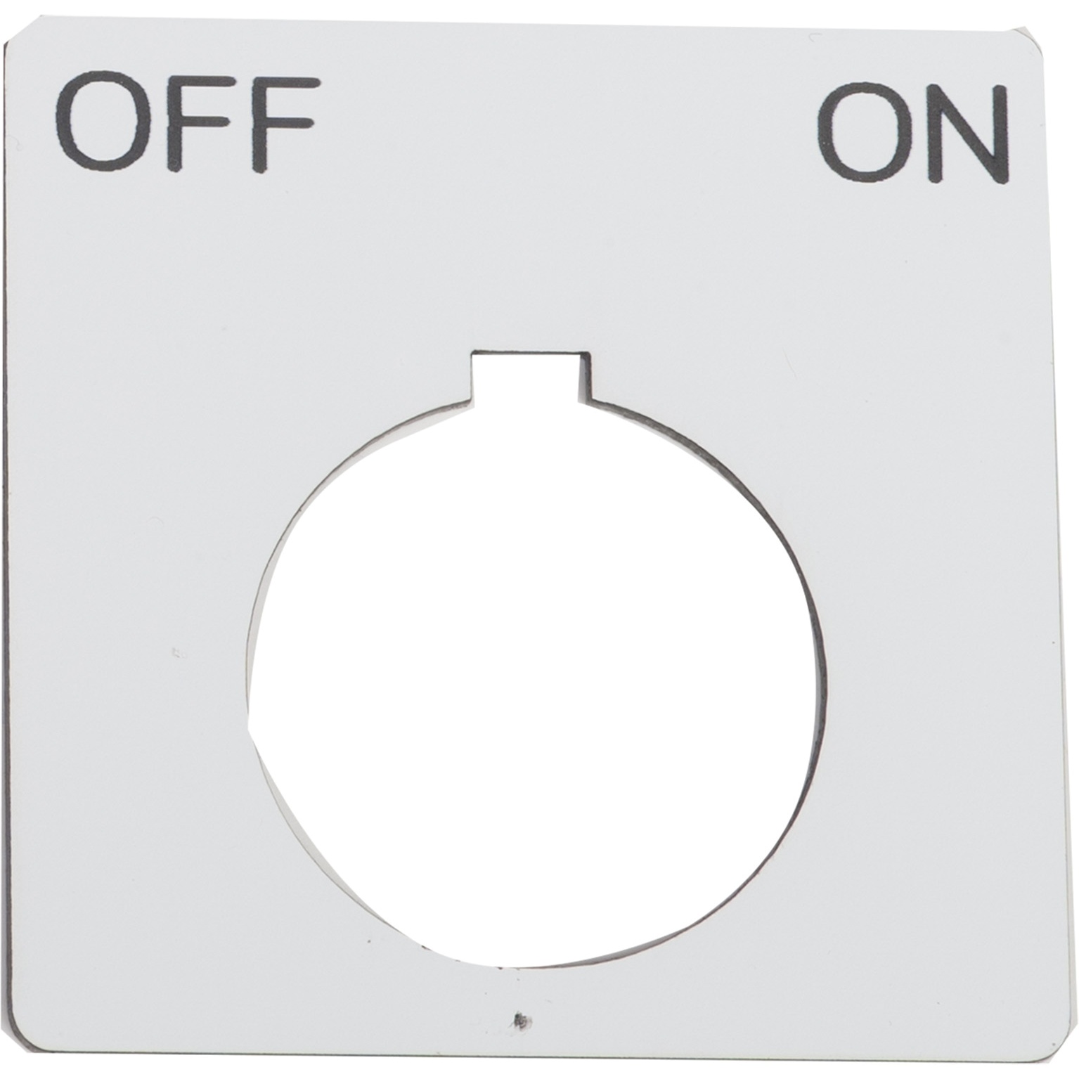 Square D™ 9001KN144WP Pushbutton & Switch Legend Plates
