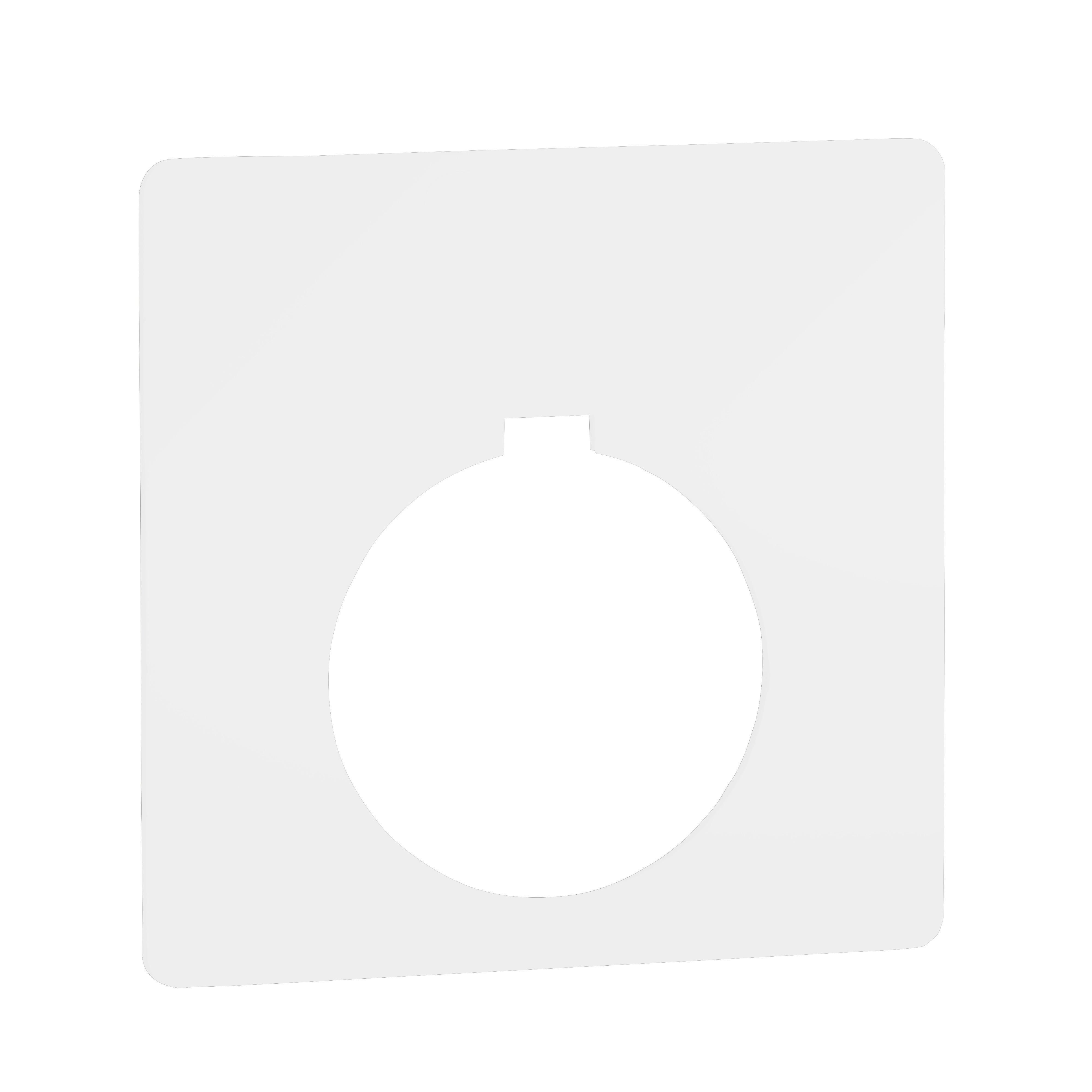 Square D™ 9001KN199WP Pushbutton & Switch Legend Plates