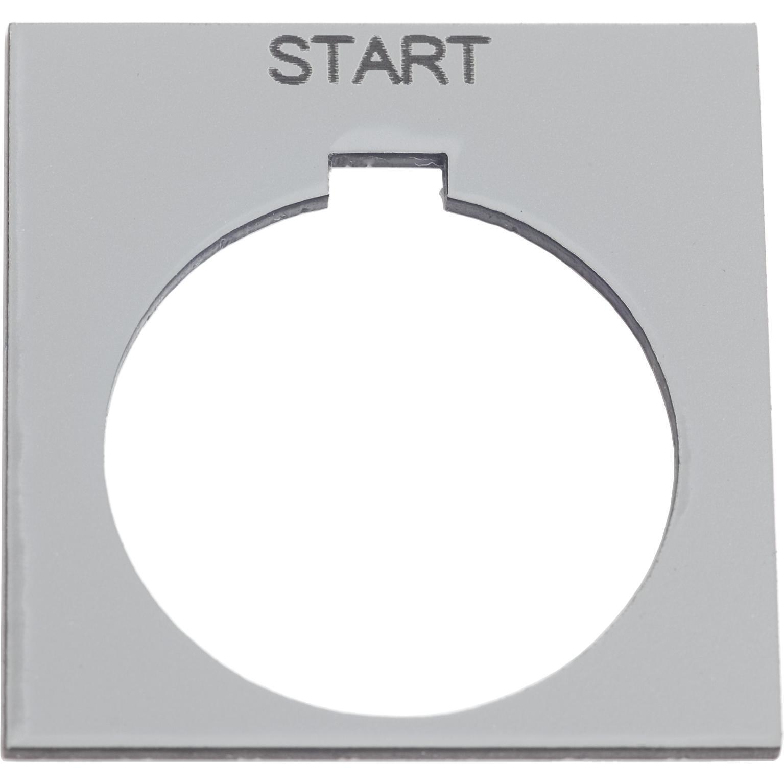 Square D™ 9001KN201SP Pushbutton & Switch Legend Plates