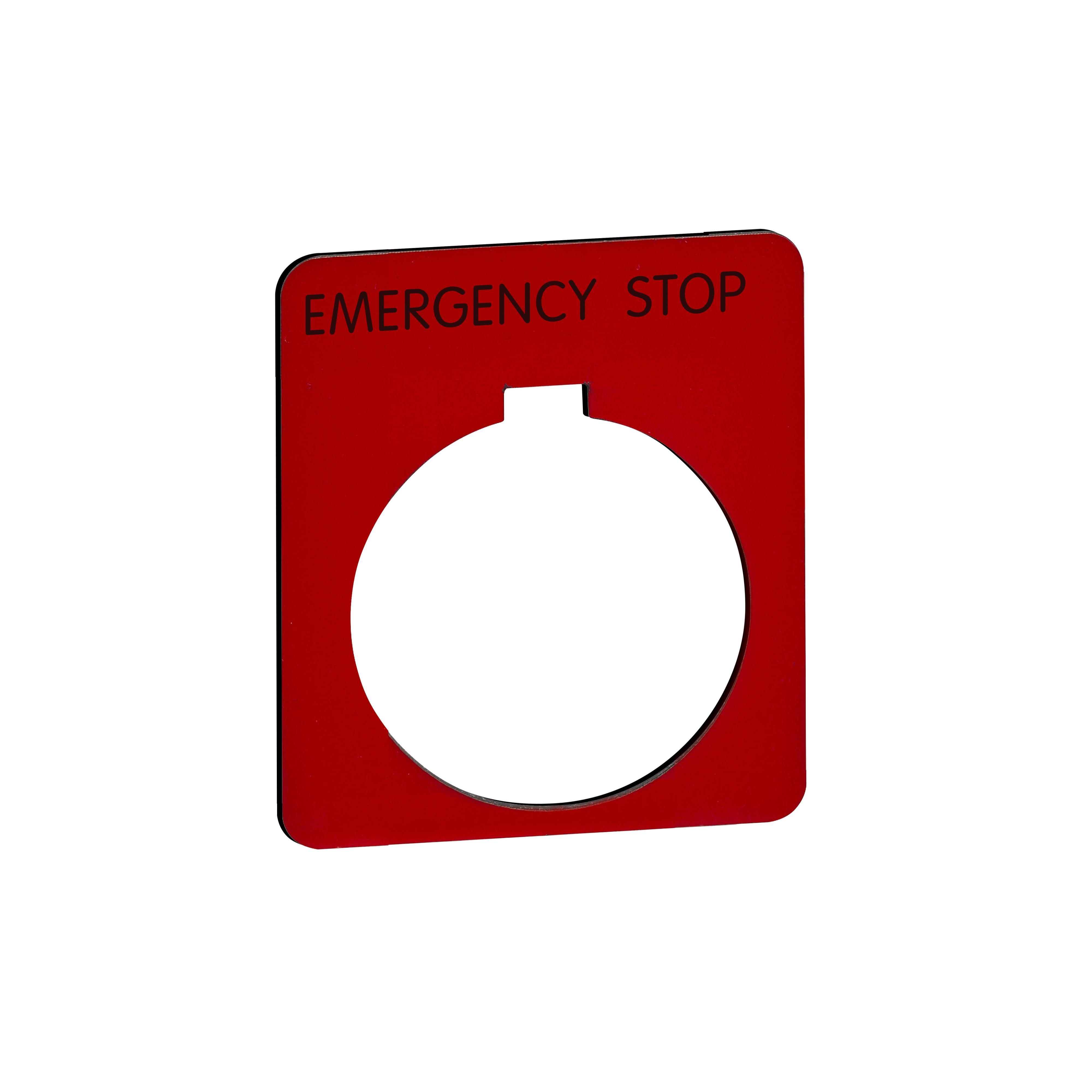 Square D™ 9001KN205RP Pushbutton & Switch Legend Plates