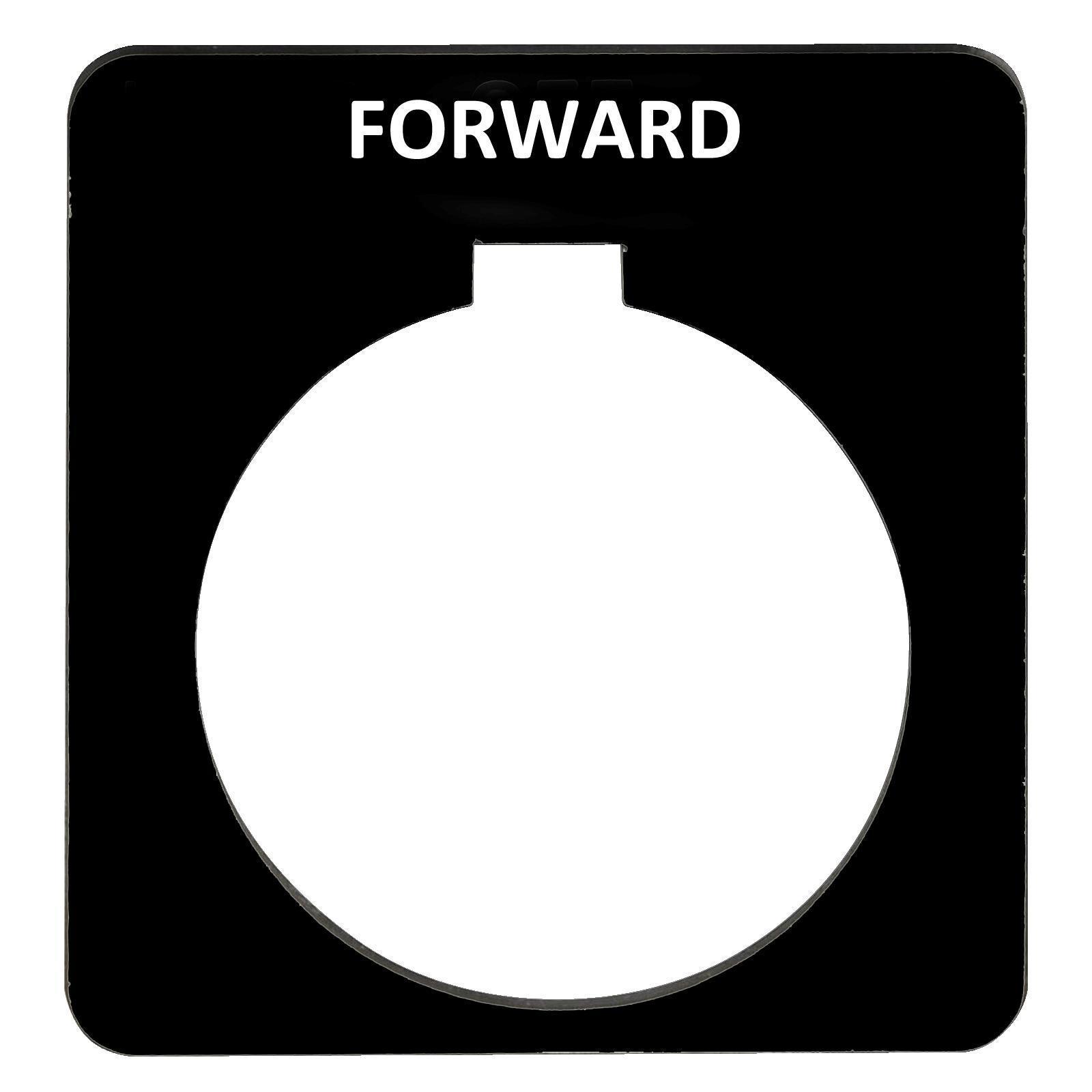 Square D™ 9001KN206BP Pushbutton & Switch Legend Plates