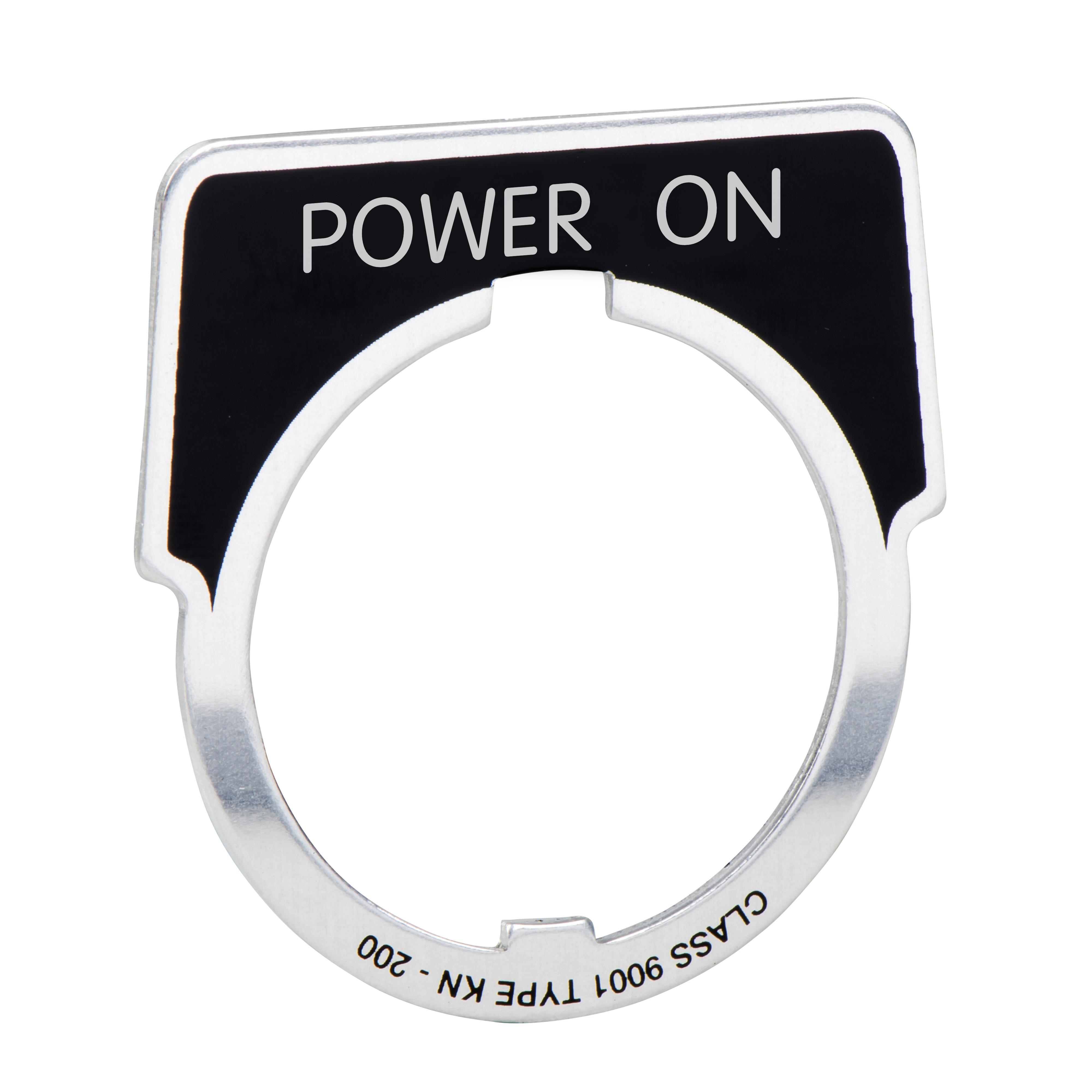 Square D™ 9001KN238 Pushbutton & Switch Legend Plates