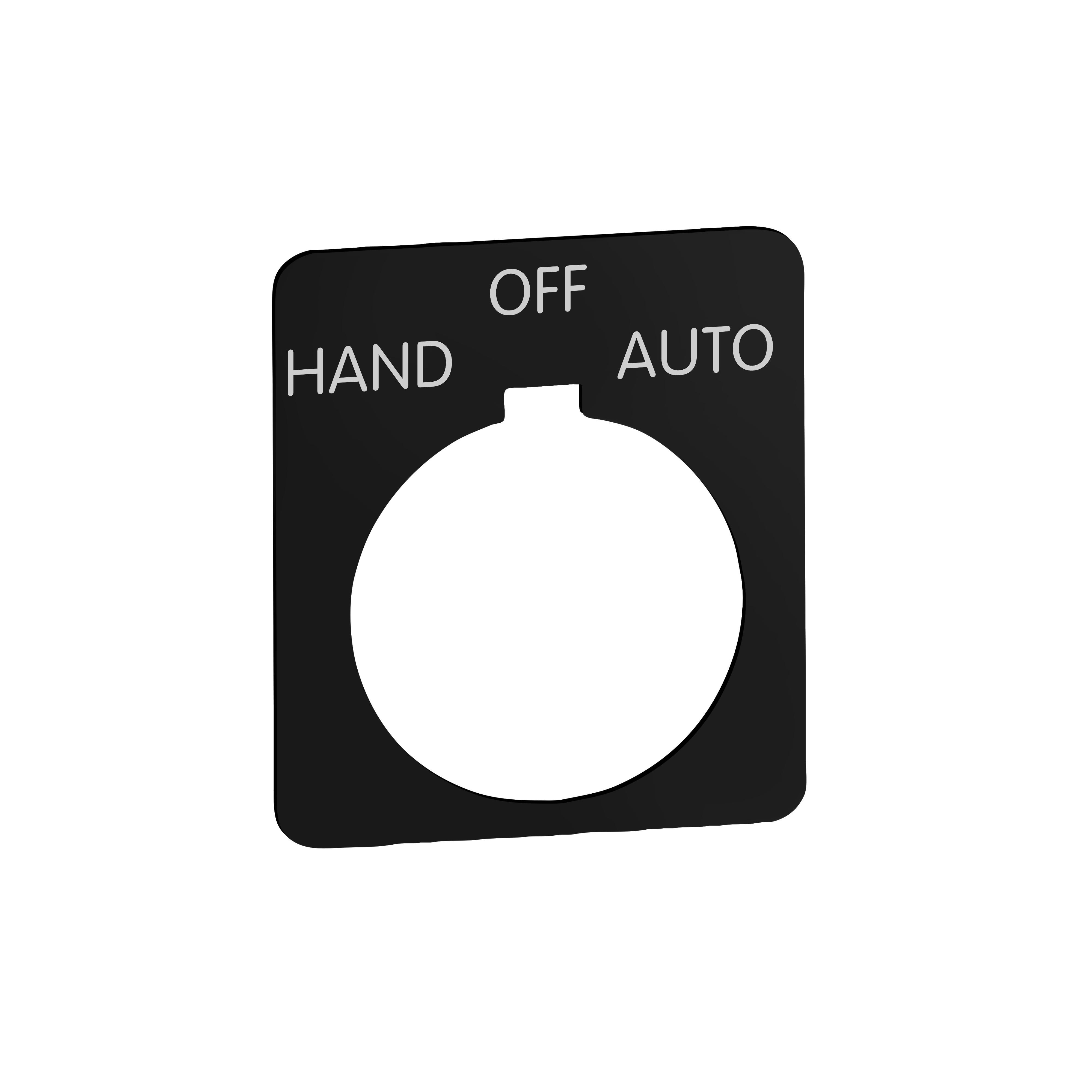 Square D™ 9001KN260BP Pushbutton & Switch Legend Plates