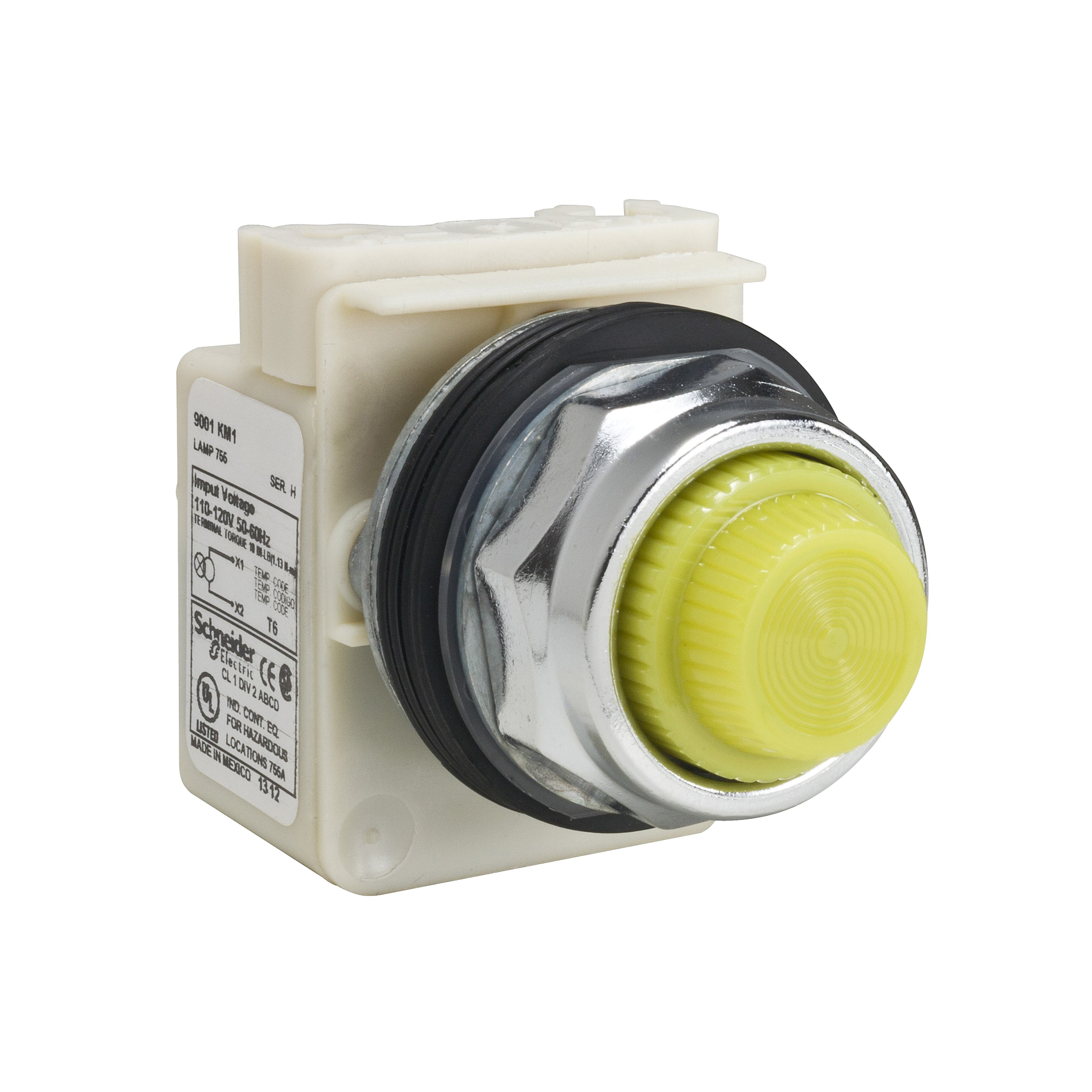 Square D™ 9001KP1Y31 Pilot Lights
