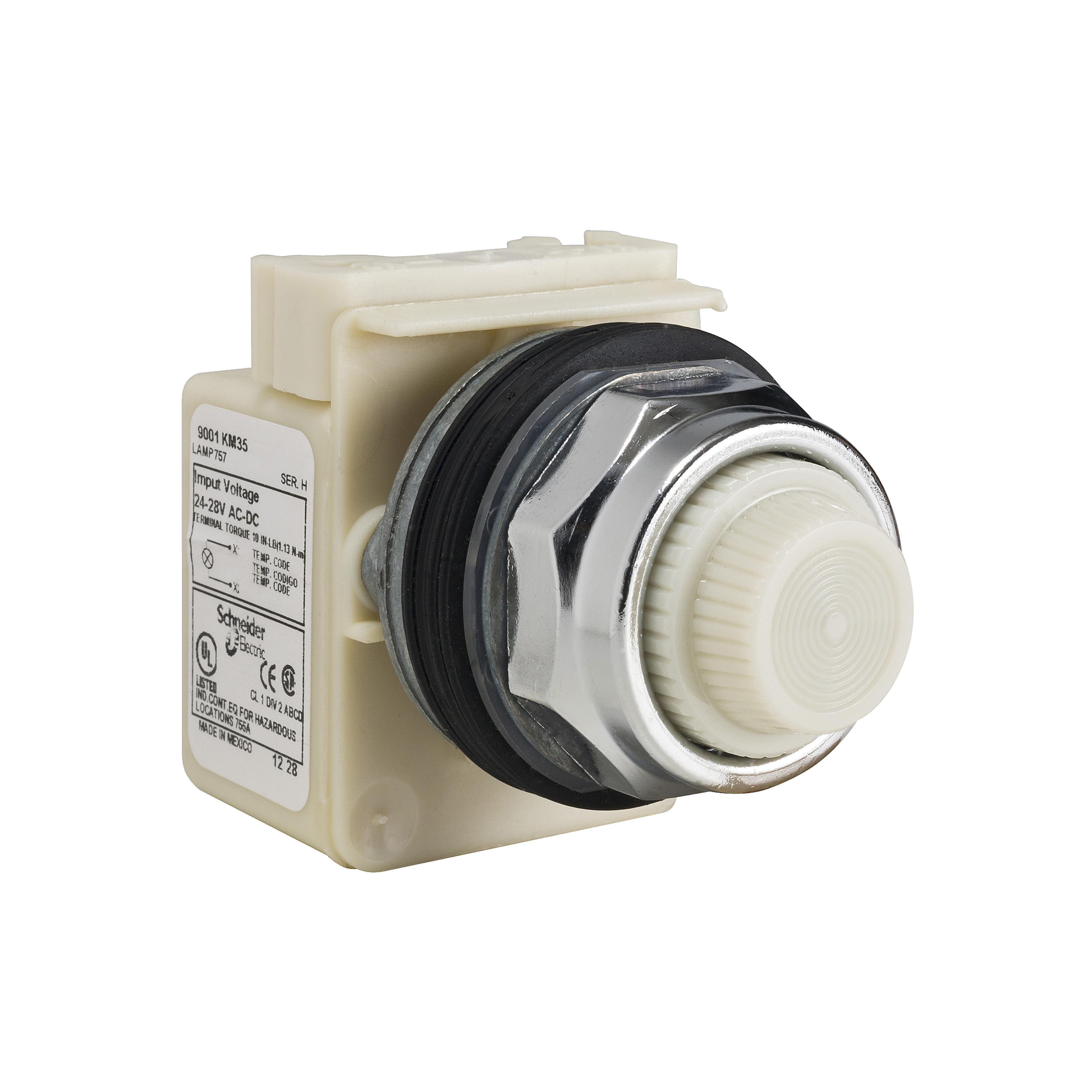 Square D™ 9001KP35W31 Pilot Lights