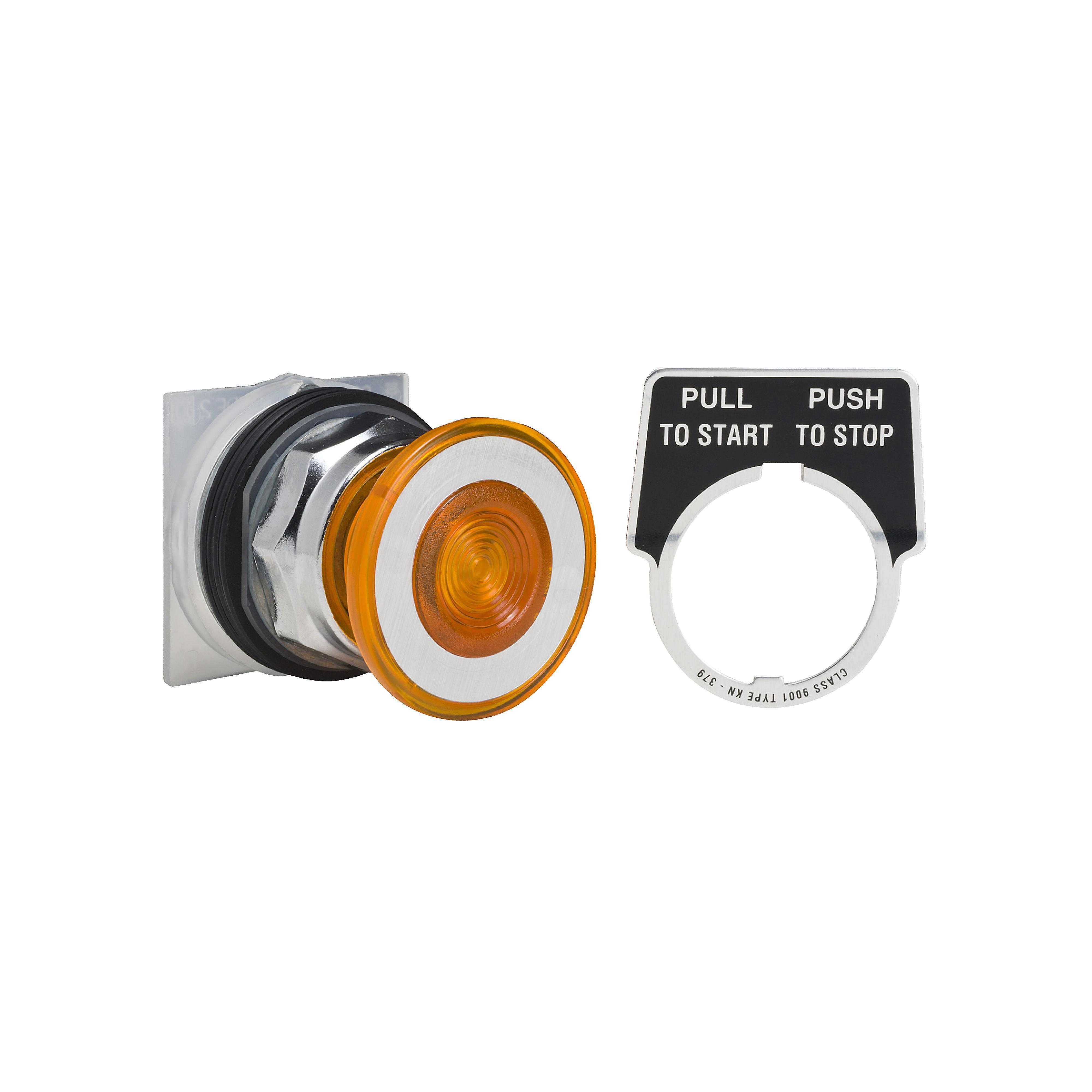 Square D™ 9001KR9P1AH13 Illuminated Pushbuttons