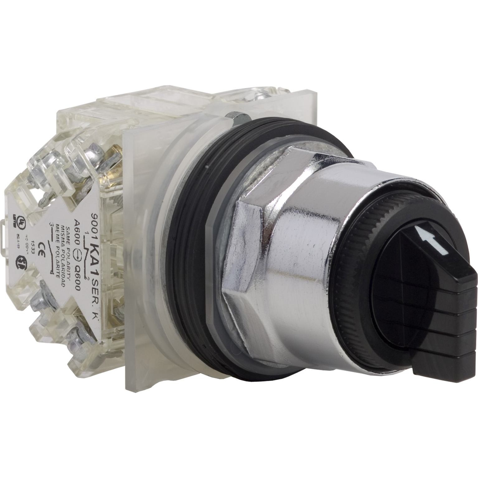Square D™ 9001KS53BH2 Non-Illuminated Selector Switches