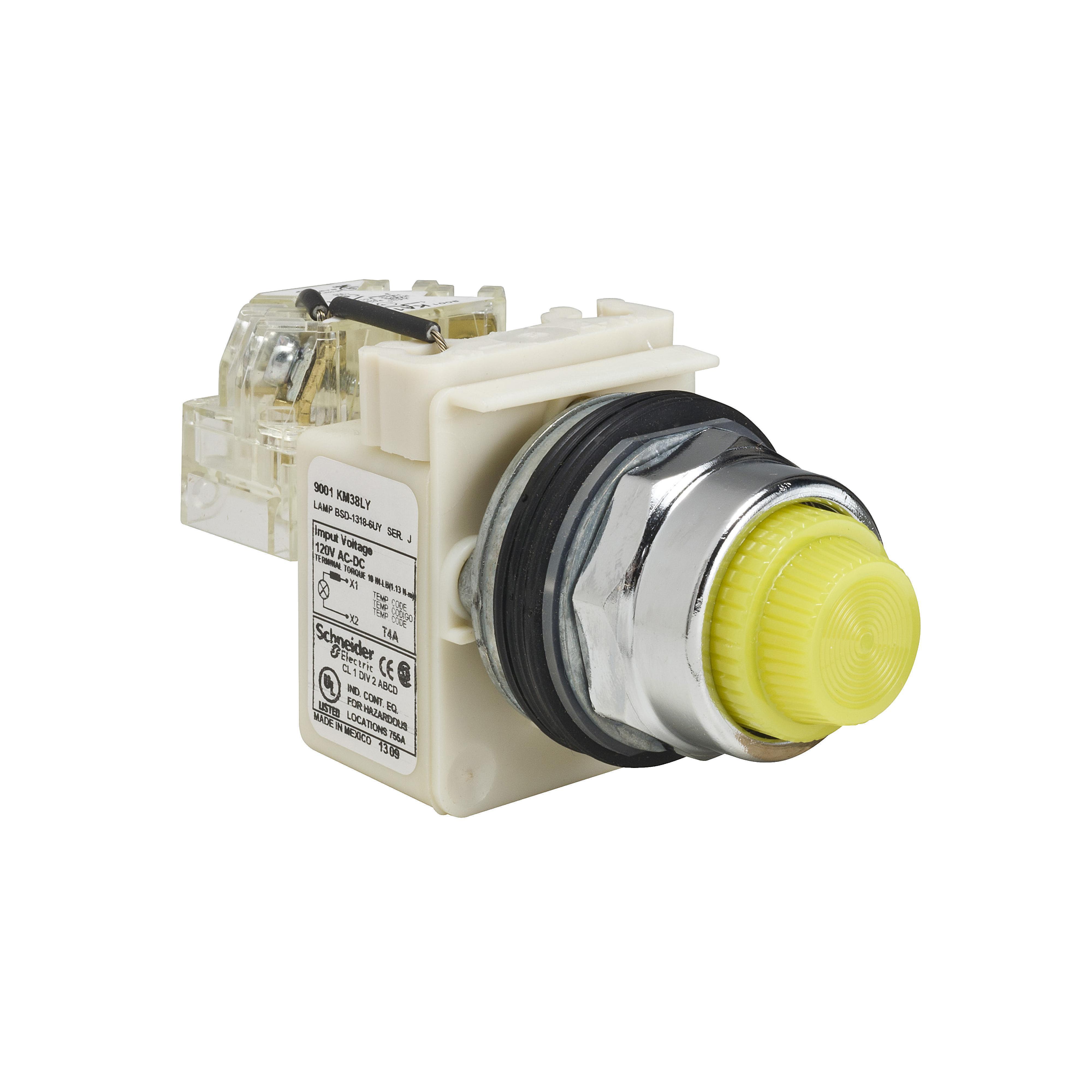 Square D™ 9001KT38LYY31 Pilot Lights