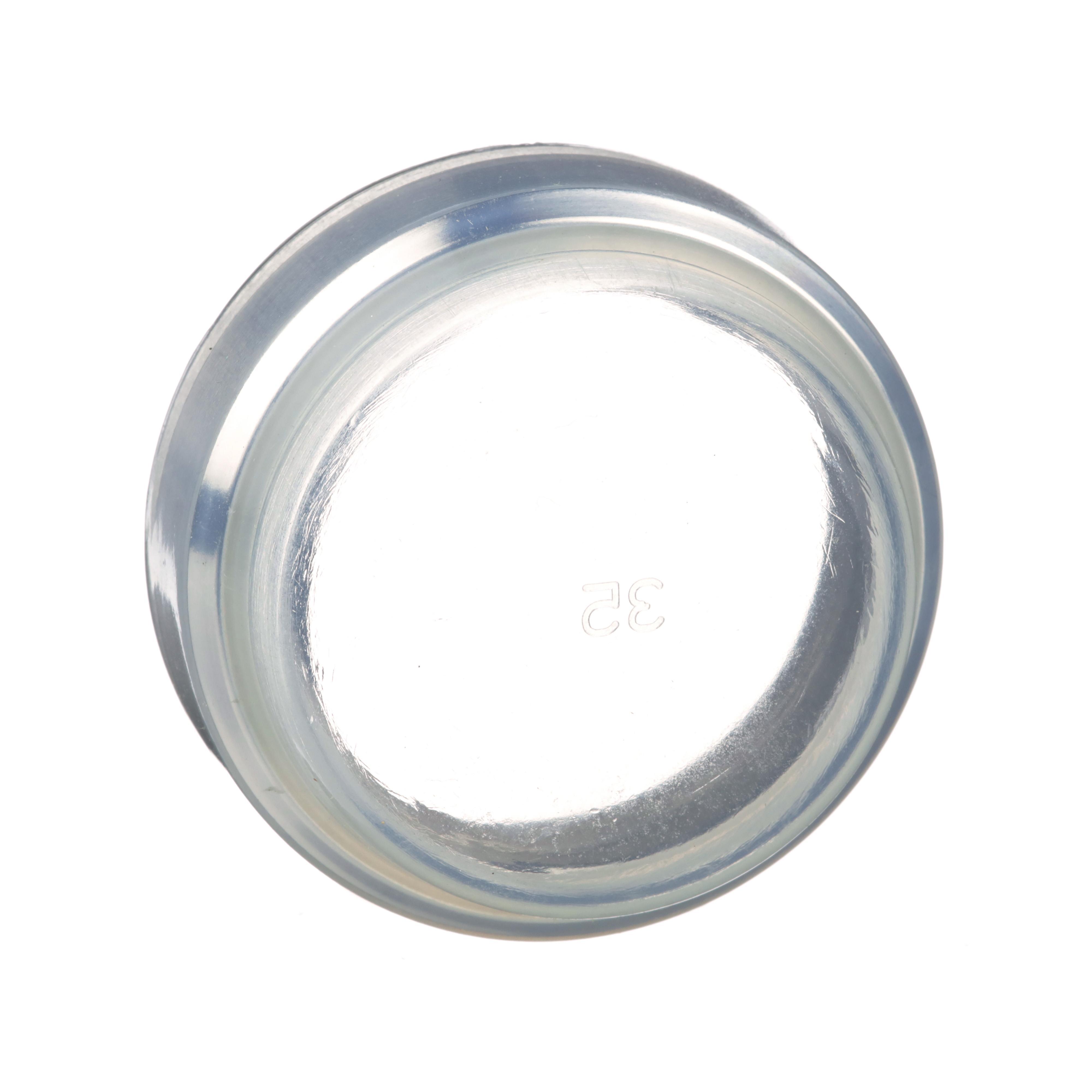 Square D™ Harmony™ 9001KU7 Type K/SK Protective Boot, For Use With 9001K Series Non-Illuminate Pushbutton, 30 mm, Silicone Rubber, Clear