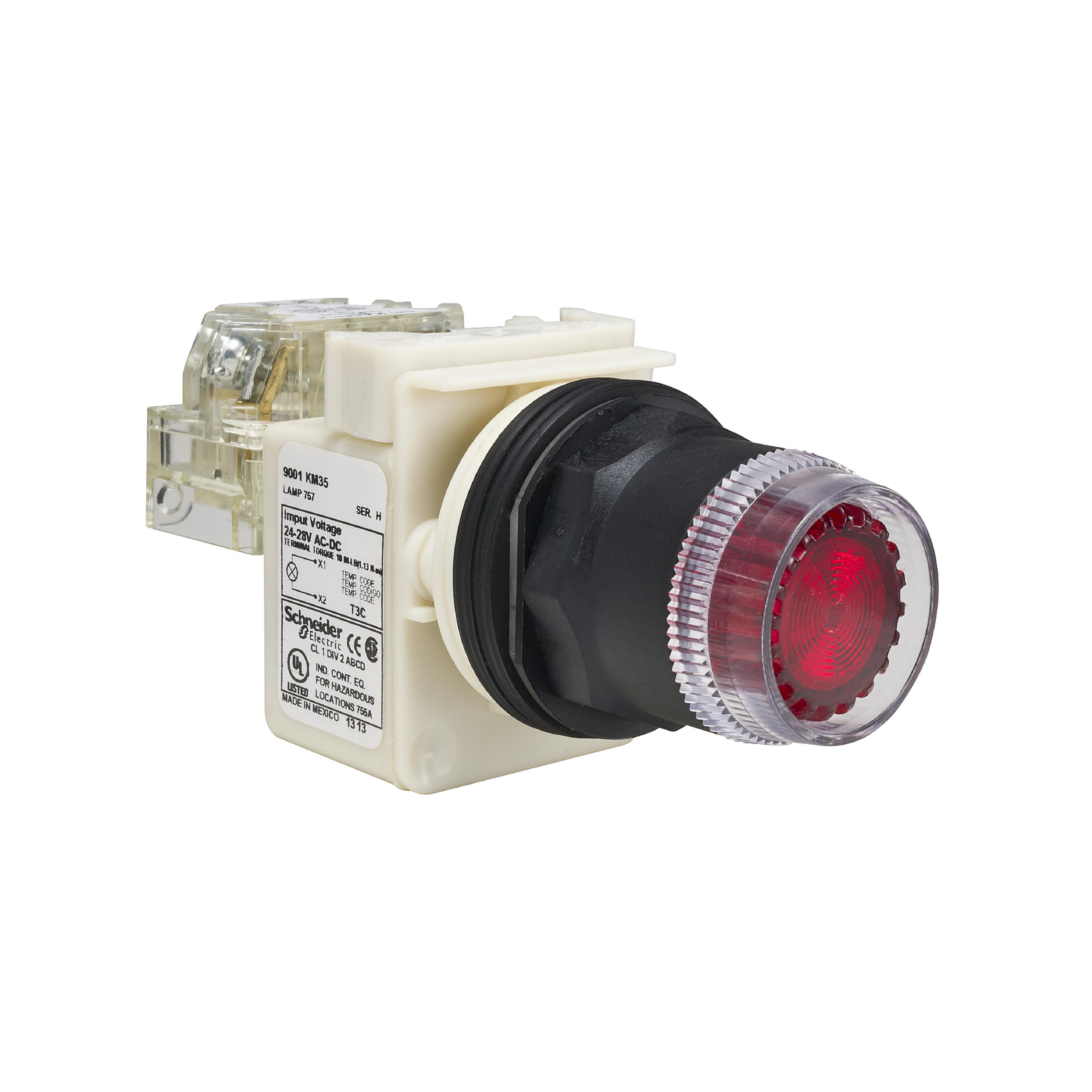 Square D™ 9001SK1L35RH13 Illuminated Pushbuttons