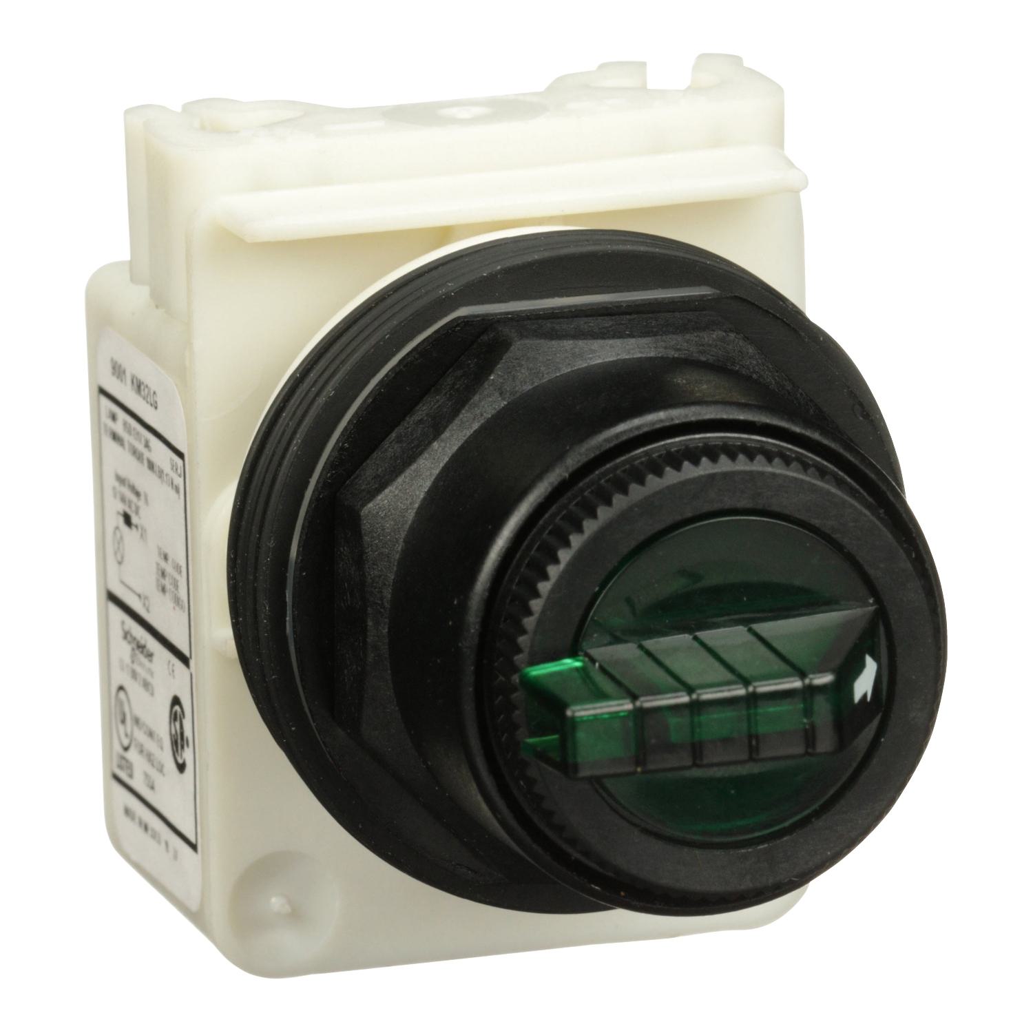 Square D™ 9001SK43J32LGG Illuminated Selector Switch Operators