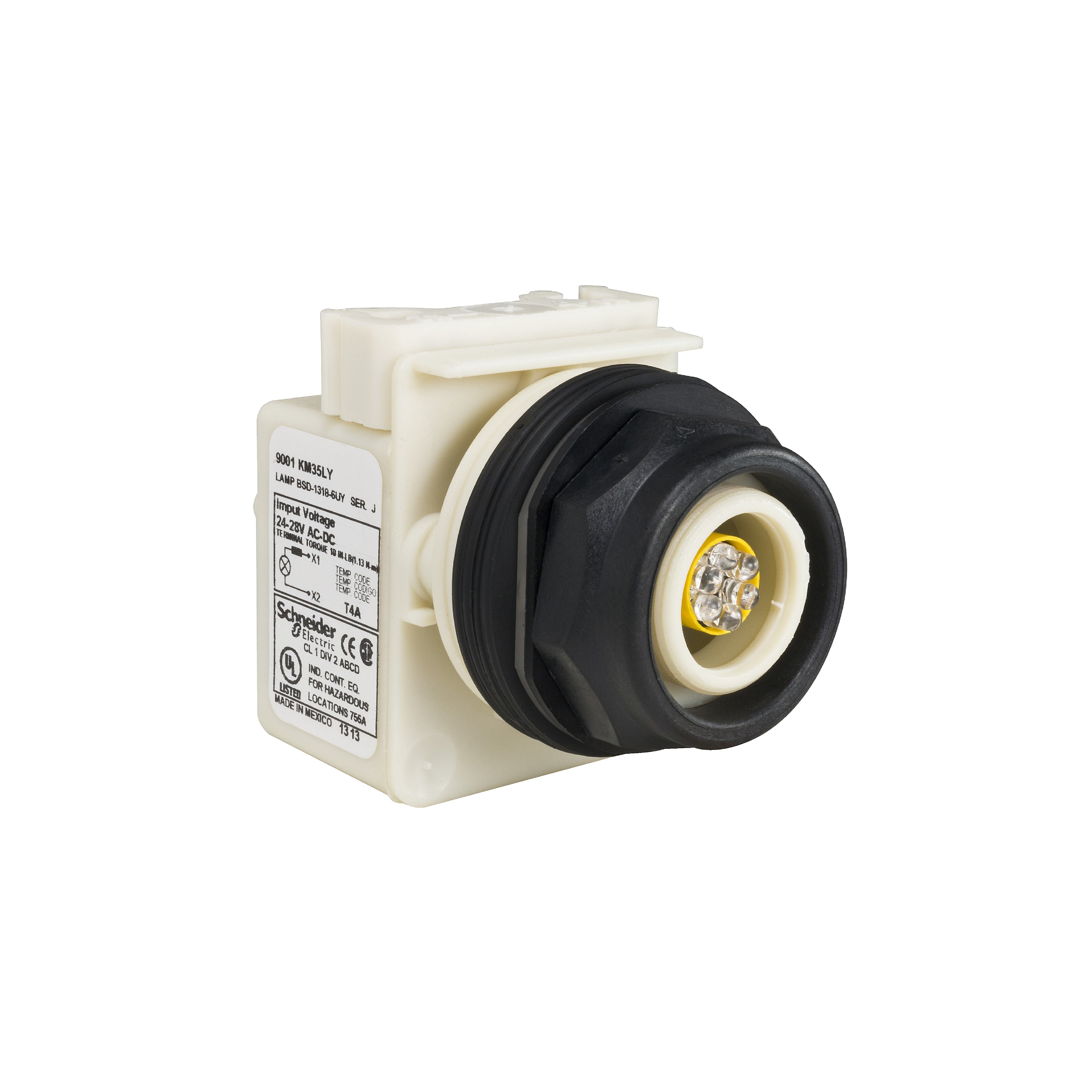 Square D™ 9001SKP35LY Pilot Lights