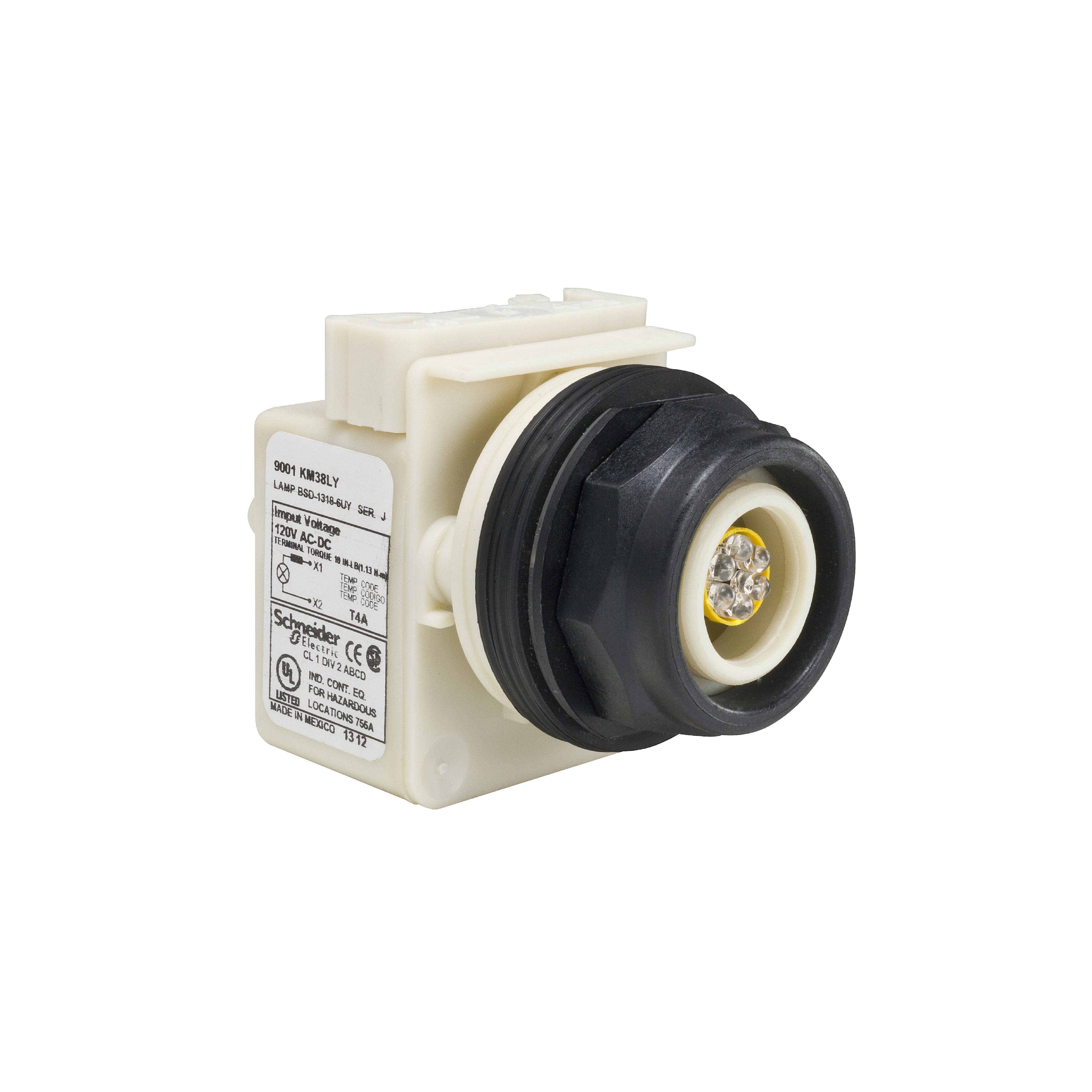 Square D™ 9001SKP38LY Pilot Lights