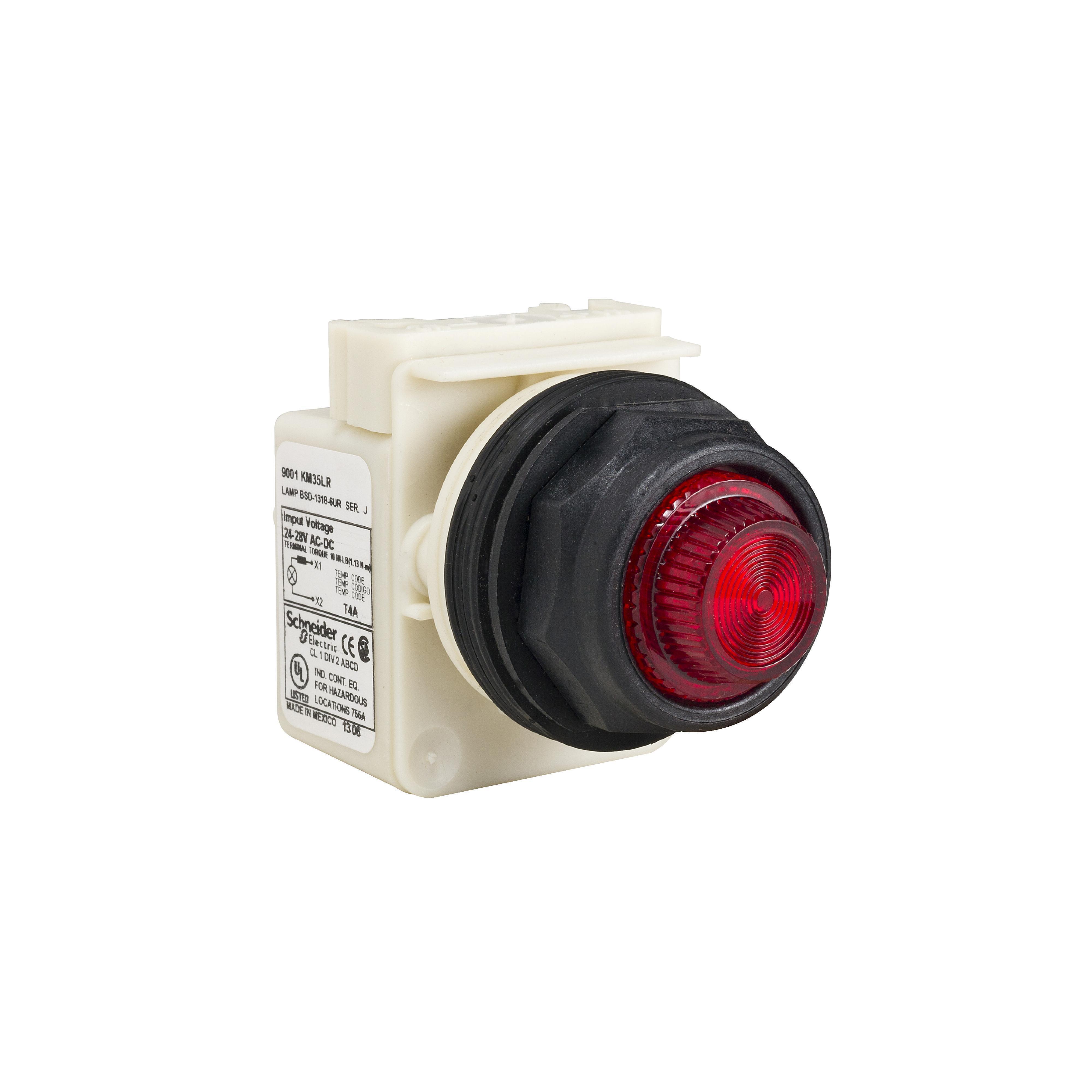 Square D™ 9001SKT7R31 Pilot Lights