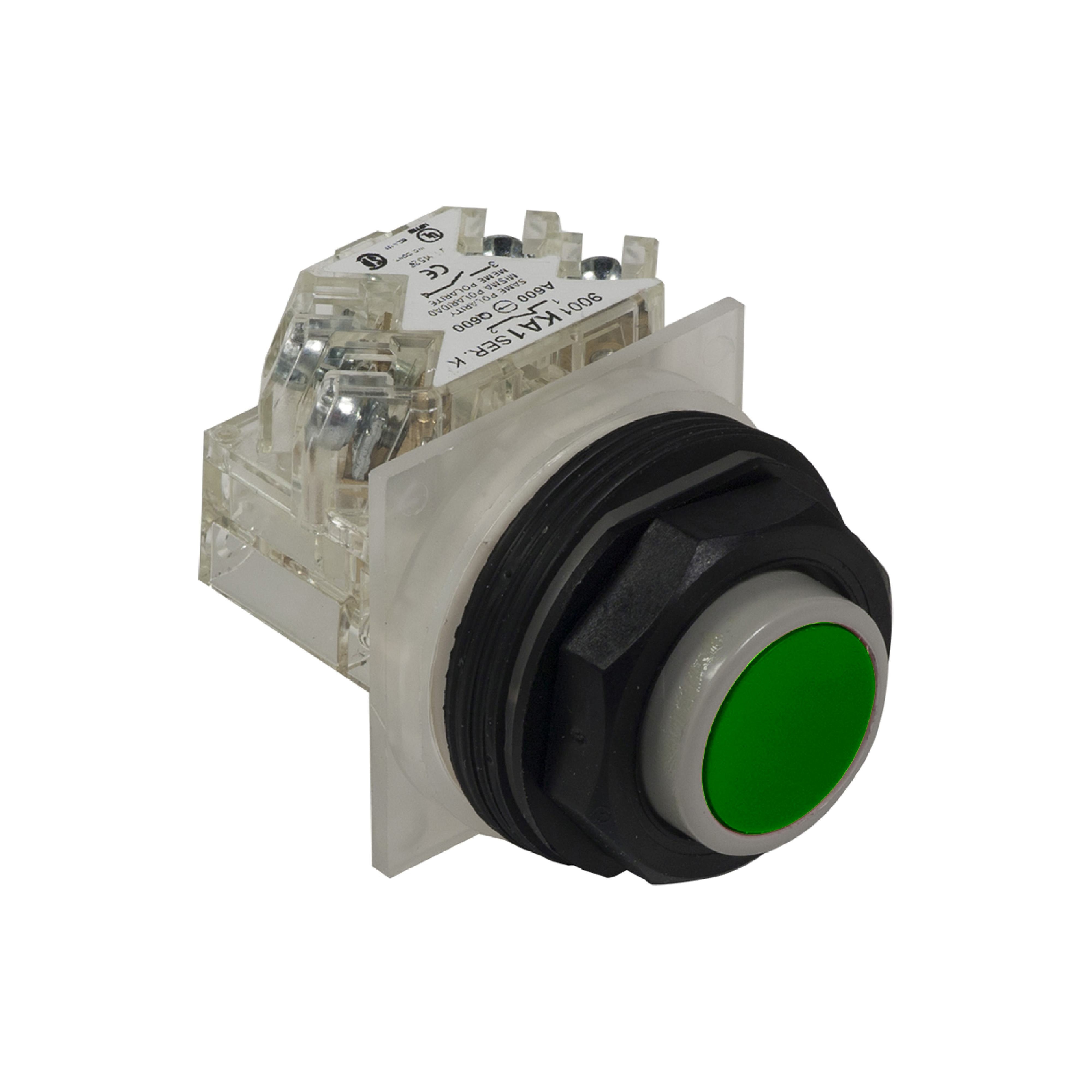 Square D™ 9001SKR3GH13 Non-Illuminated Pushbuttons