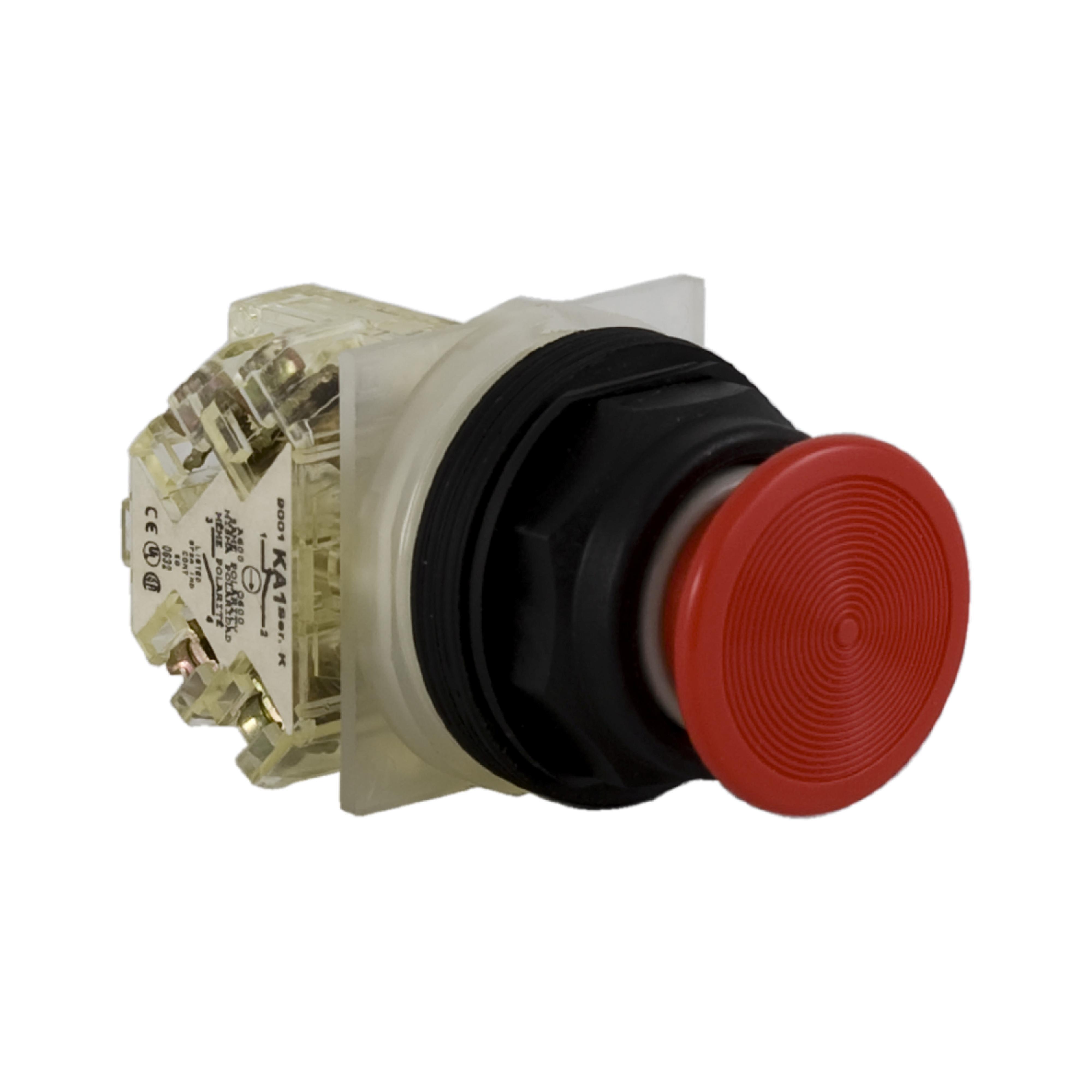 Square D™ 9001SKR4RH13 Non-Illuminated Pushbuttons