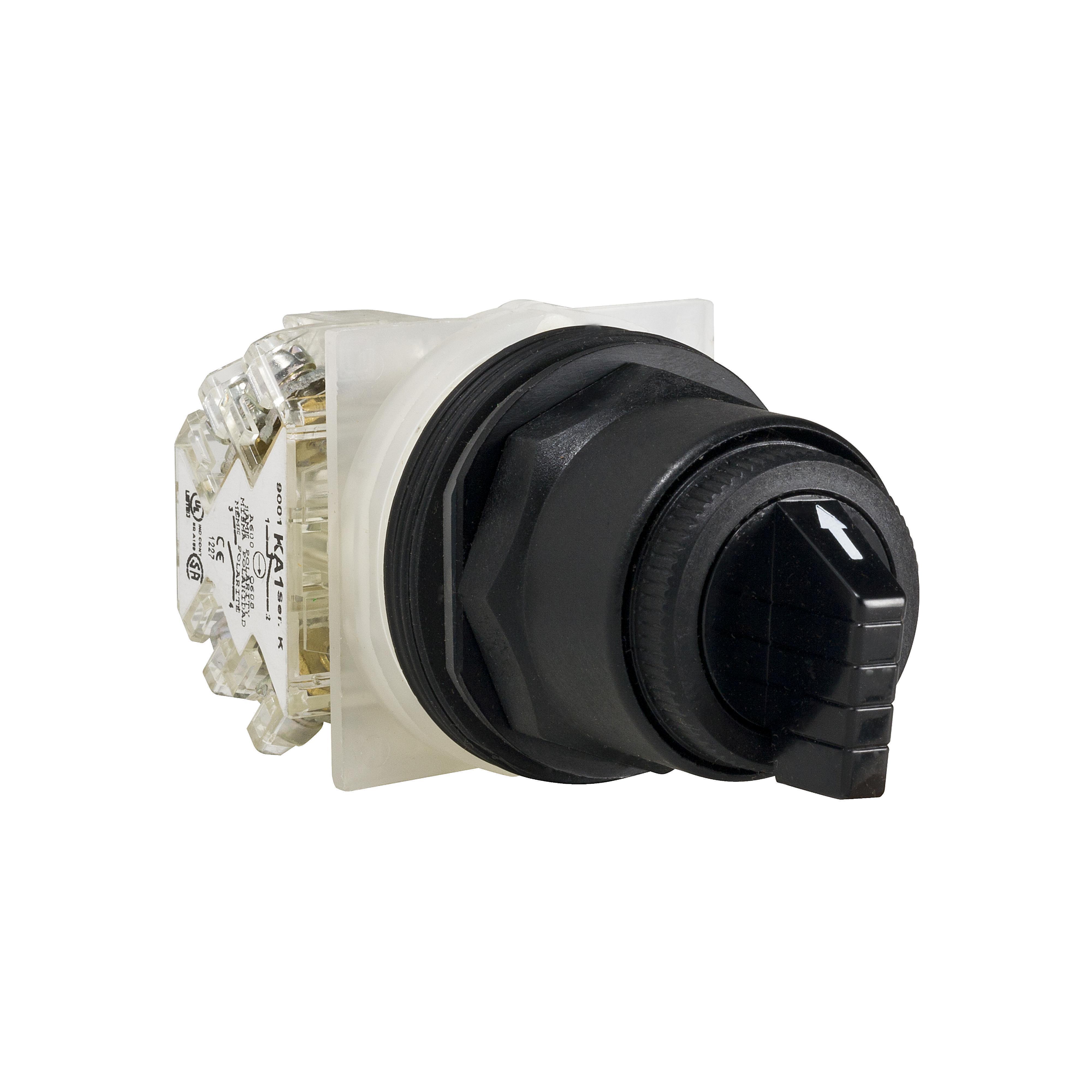 Square D™ 9001SKS63BH13 Non-Illuminated Selector Switches