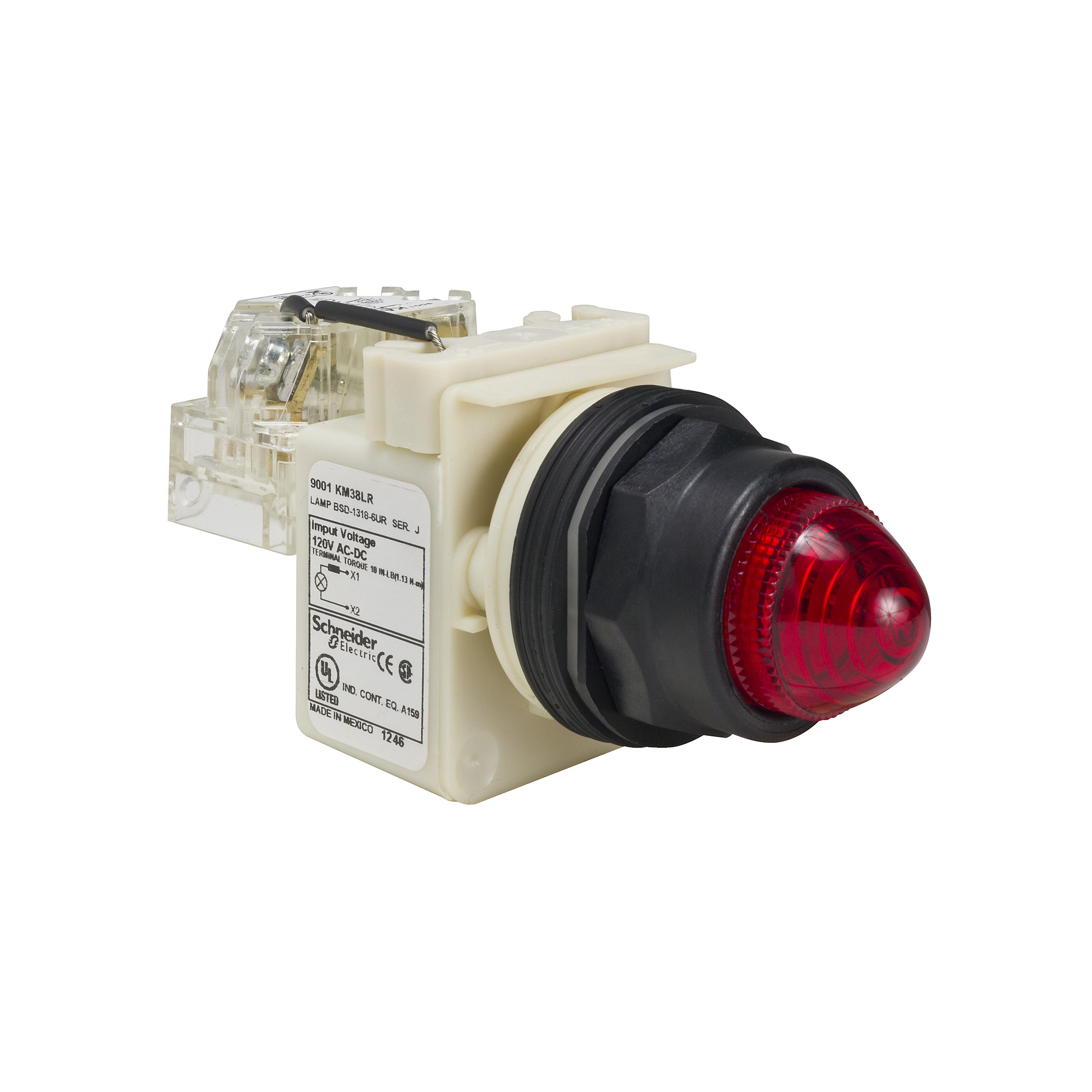 Square D™ 9001SKT38LRR9 Pilot Lights