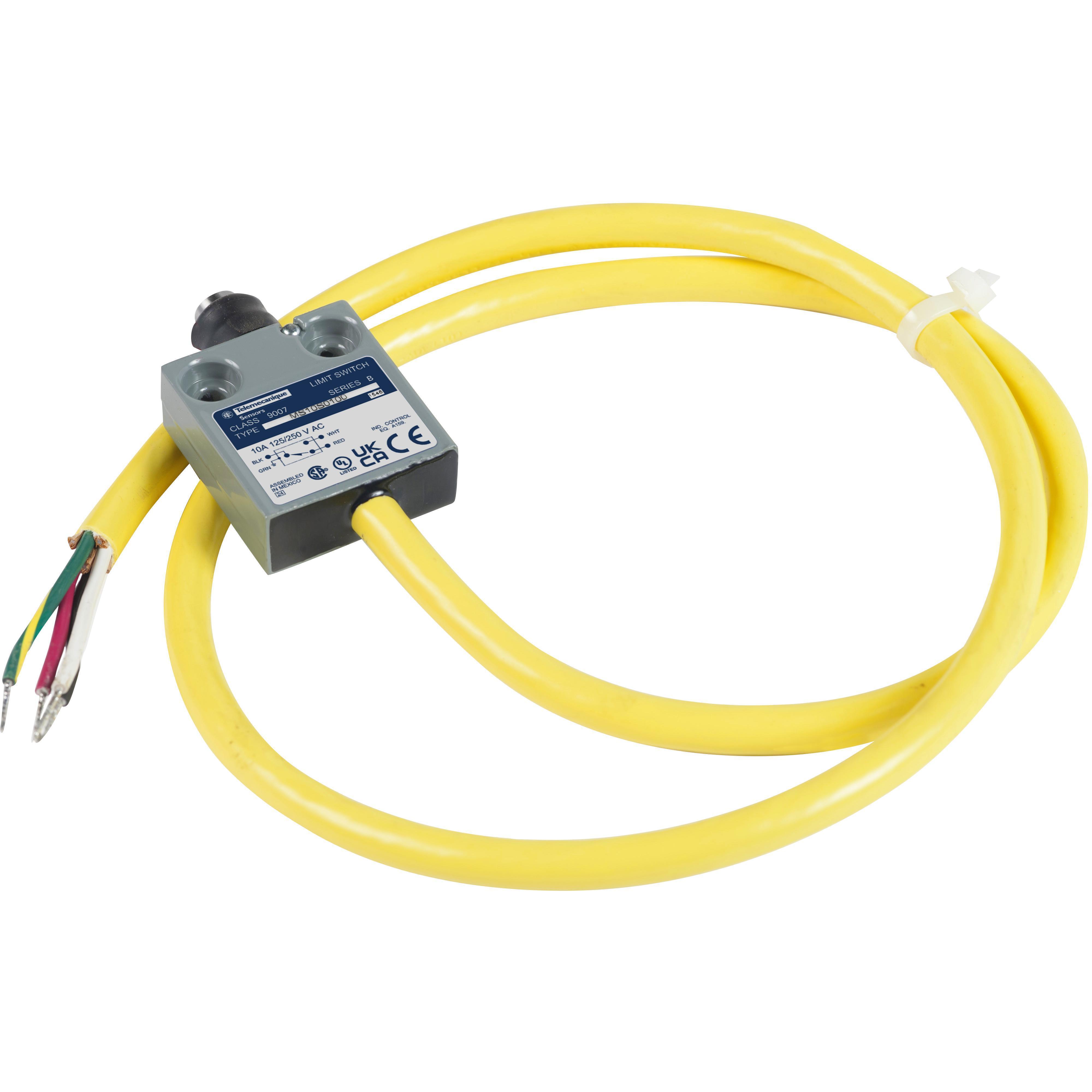 Square D™ 9007MS10S0100 Plunger Actuated Limit Switches