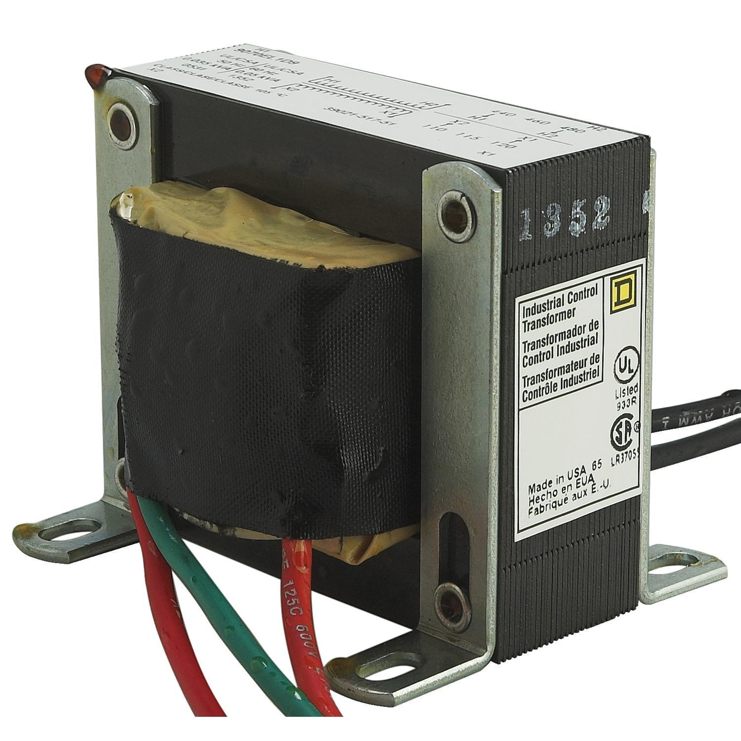 Square D™ 9070EL1D9 Control Transformers