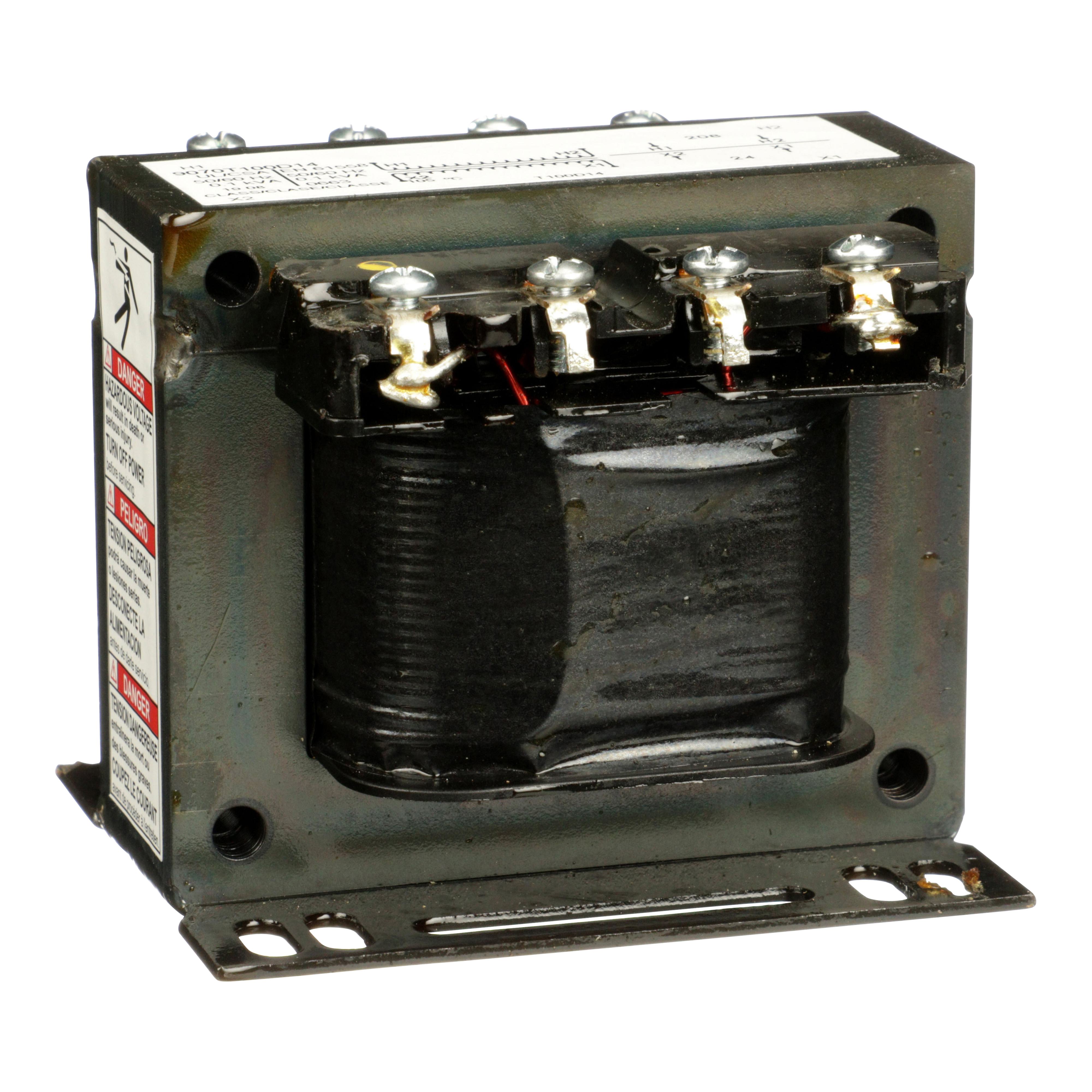 Square D™ 9070T100D14 Control Transformers