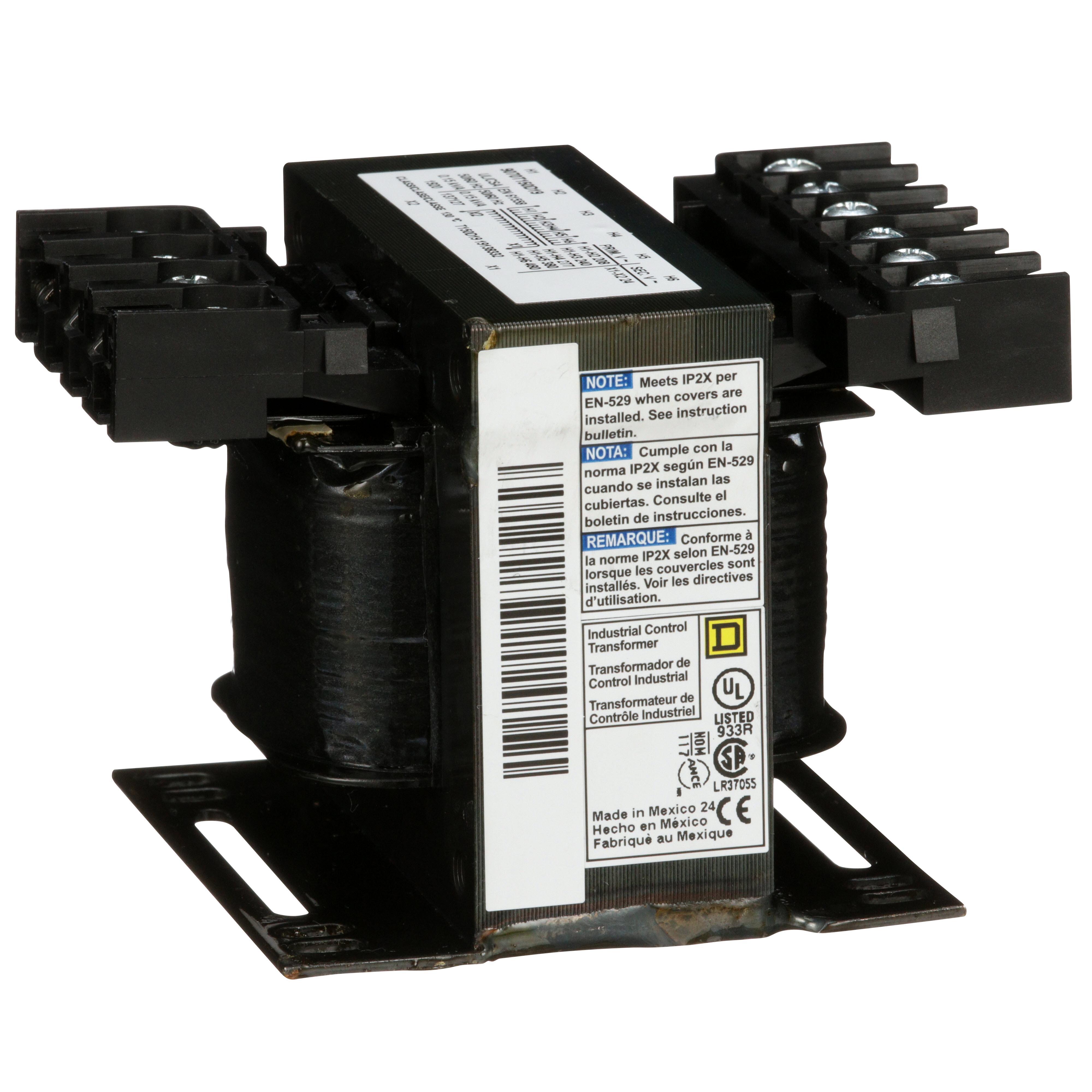 Square D™ 9070T150D19 Control Transformers