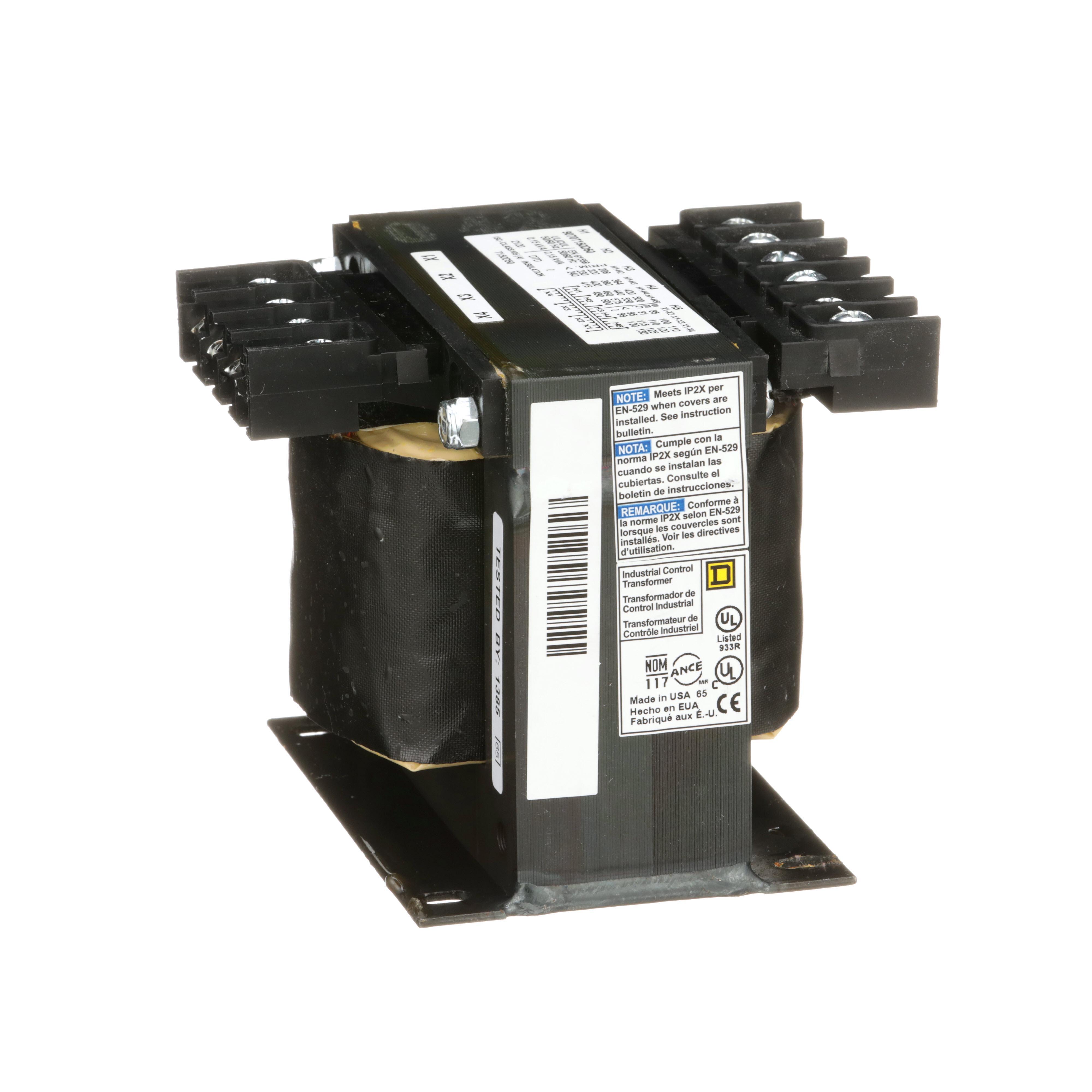 Square D™ 9070T150D50 Control Transformers